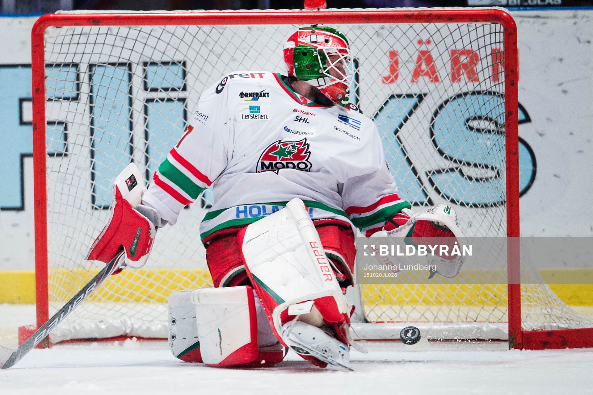 Modos målvakt Adam Reideborn släpper in 3-0