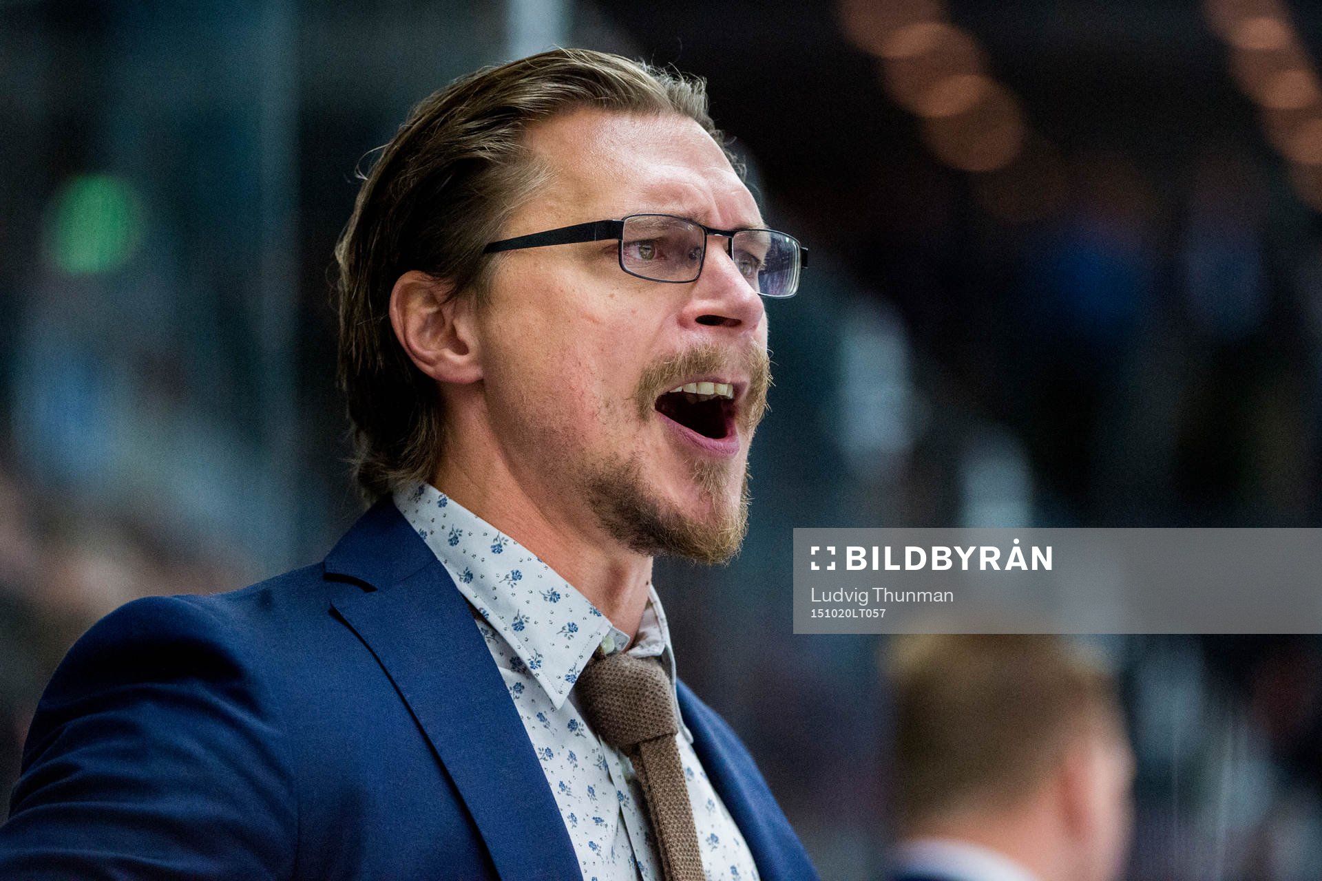 Malmö Redhawks tränare Björn Hellkvist