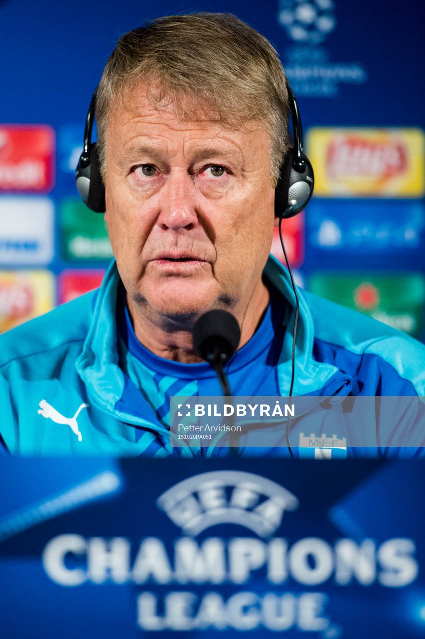 Malmös tränare Åge Hareide