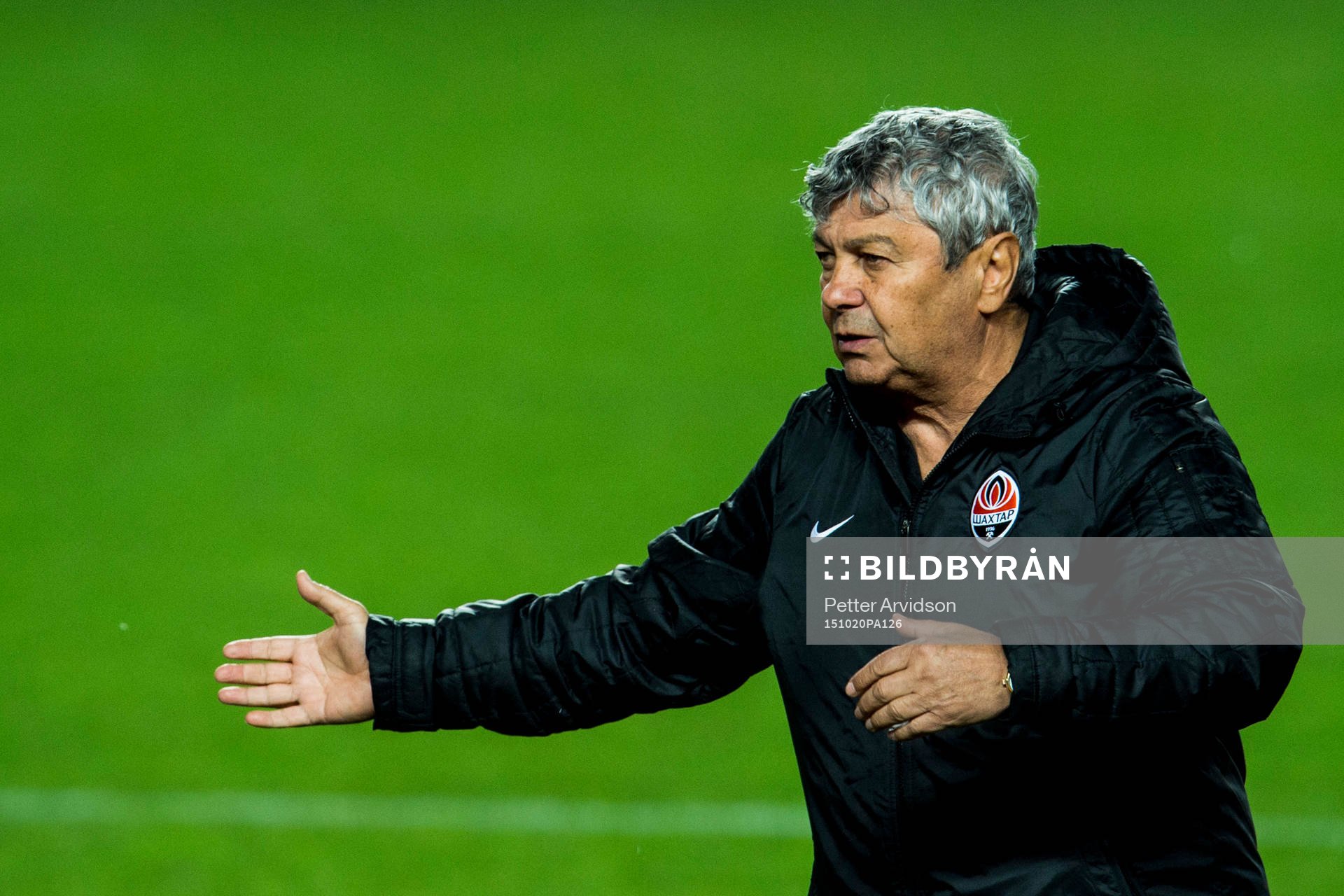 Shakhtar Donetsks tränare Mircea Lucescu