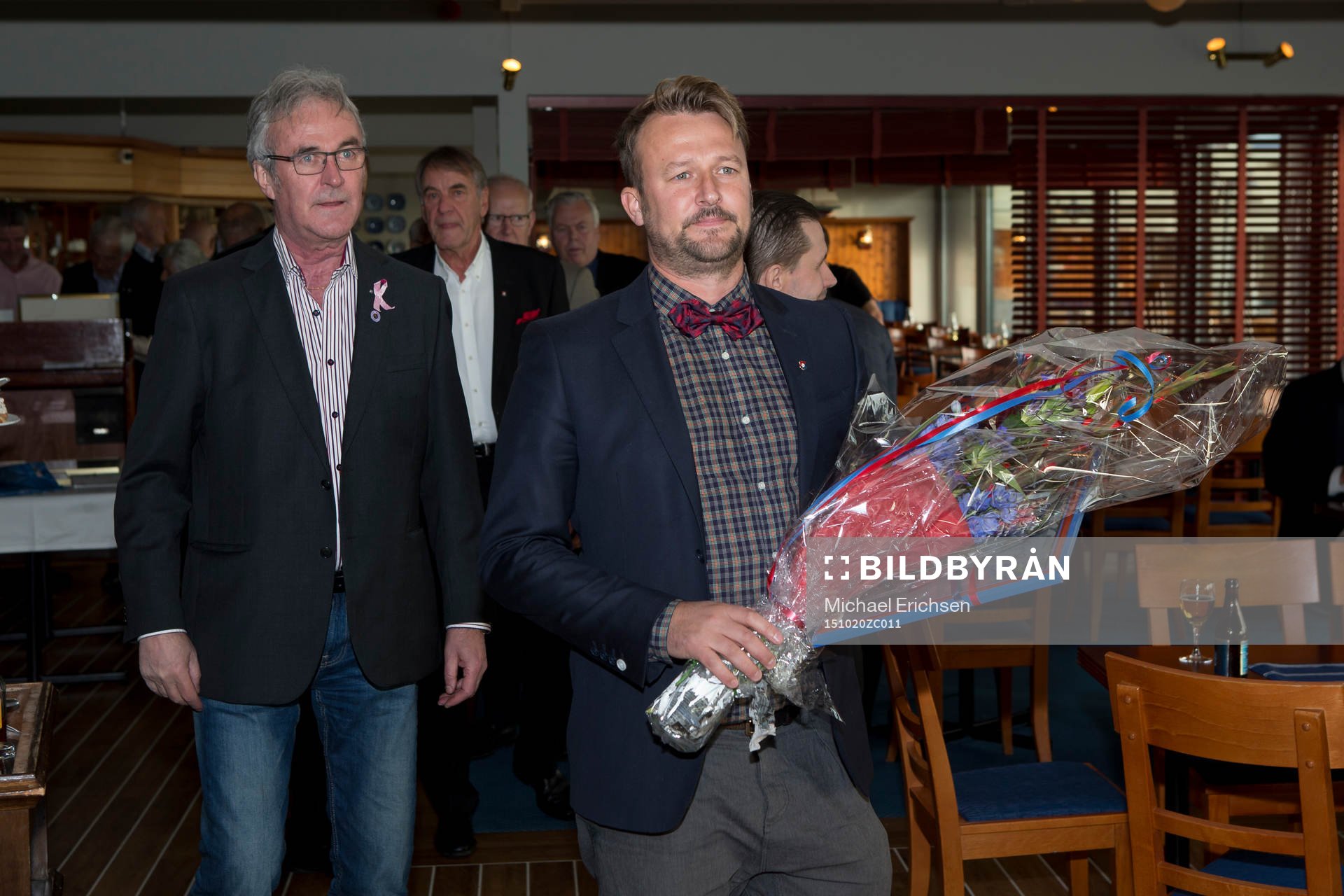 Örgrytes klubbdirektör Pierre Edström och pappa Ralf