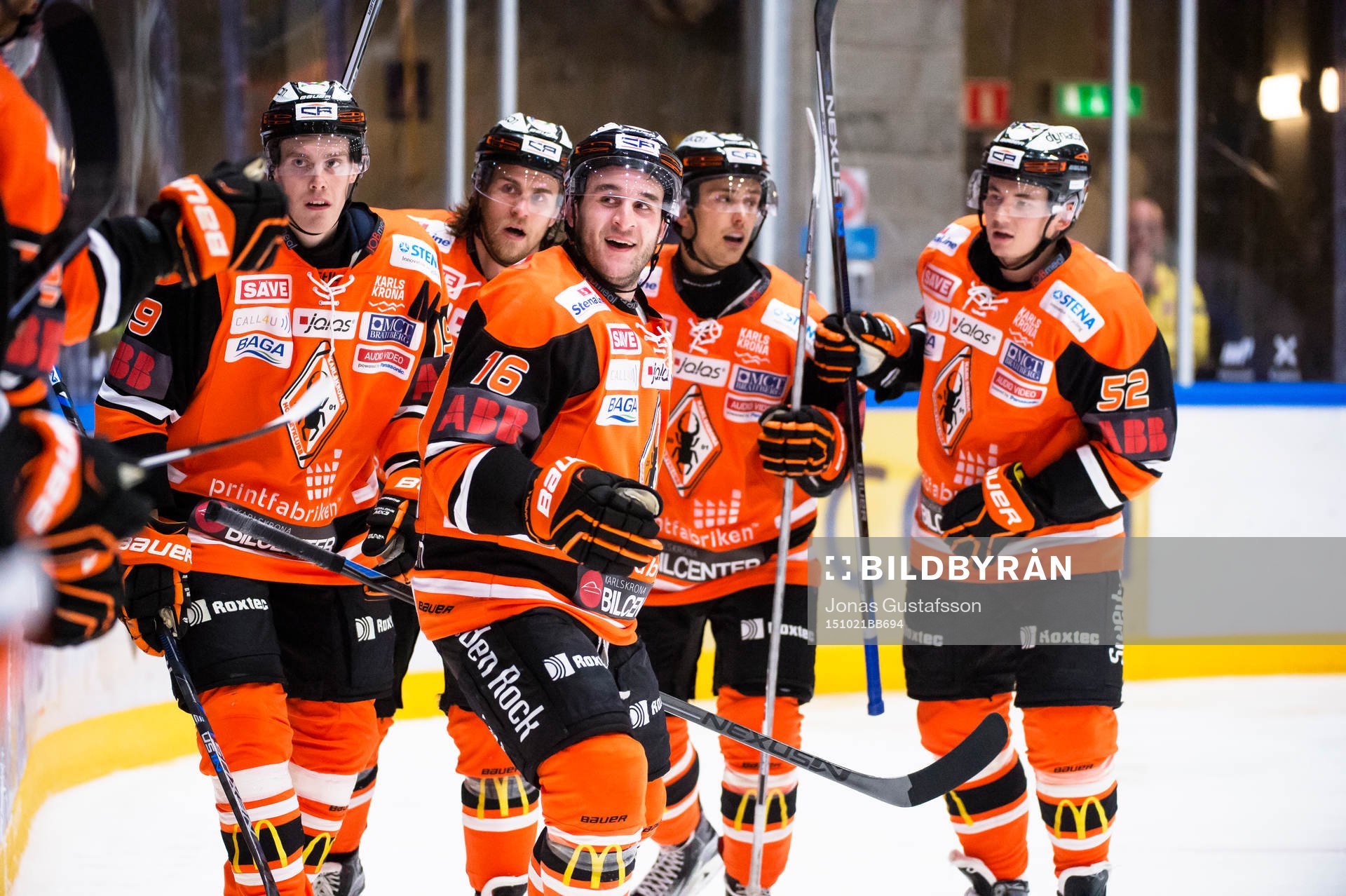 Karlskronas John Henrion har gjort 1-1