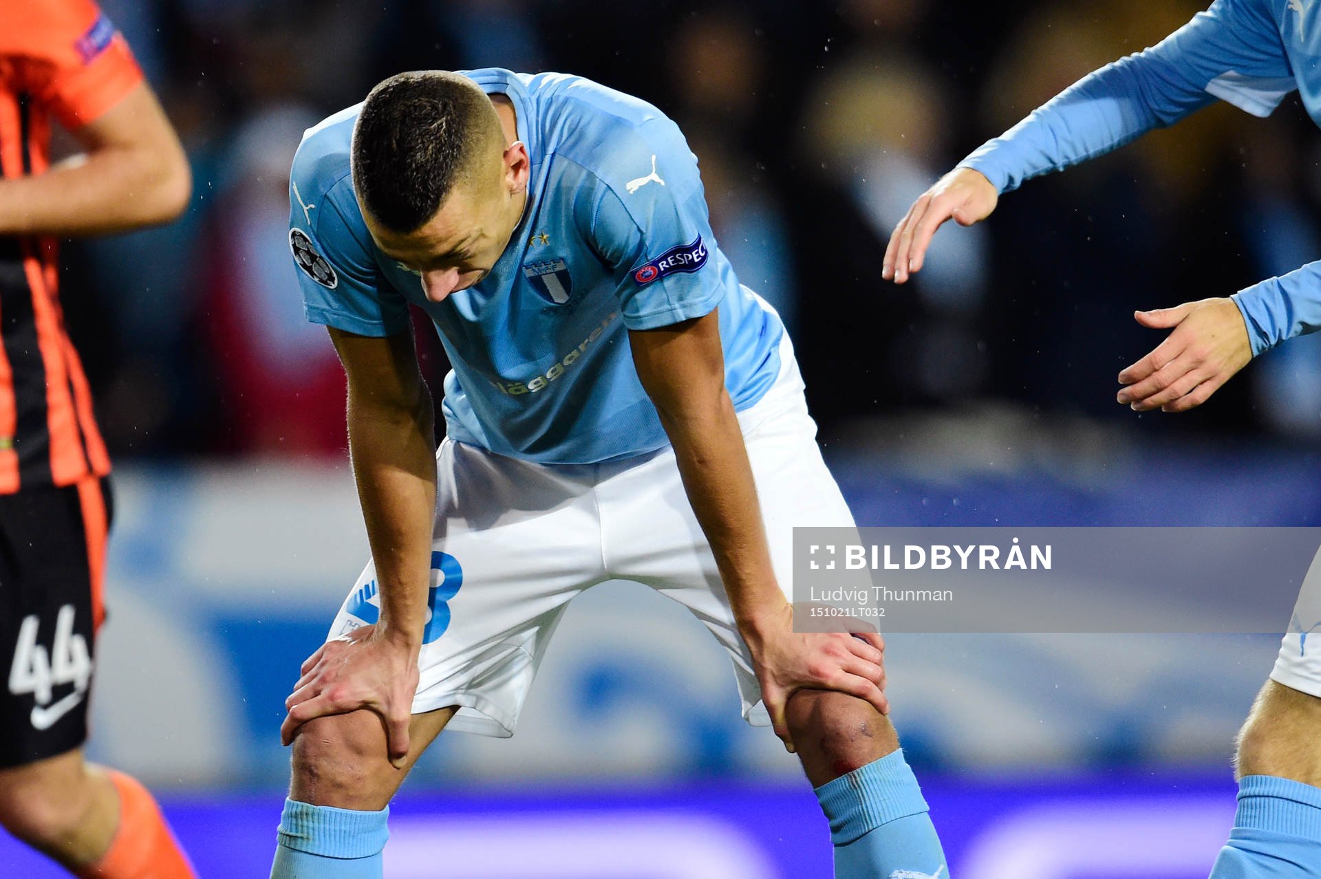 Malmö FFs  Nikola Djurdjic deppar
