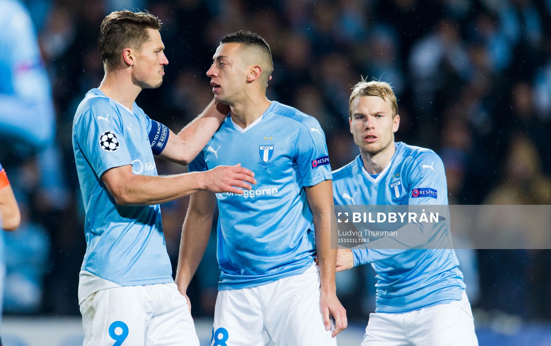 Malmö FFs Markus Rosenberg kramar om Nikola Djurdjic