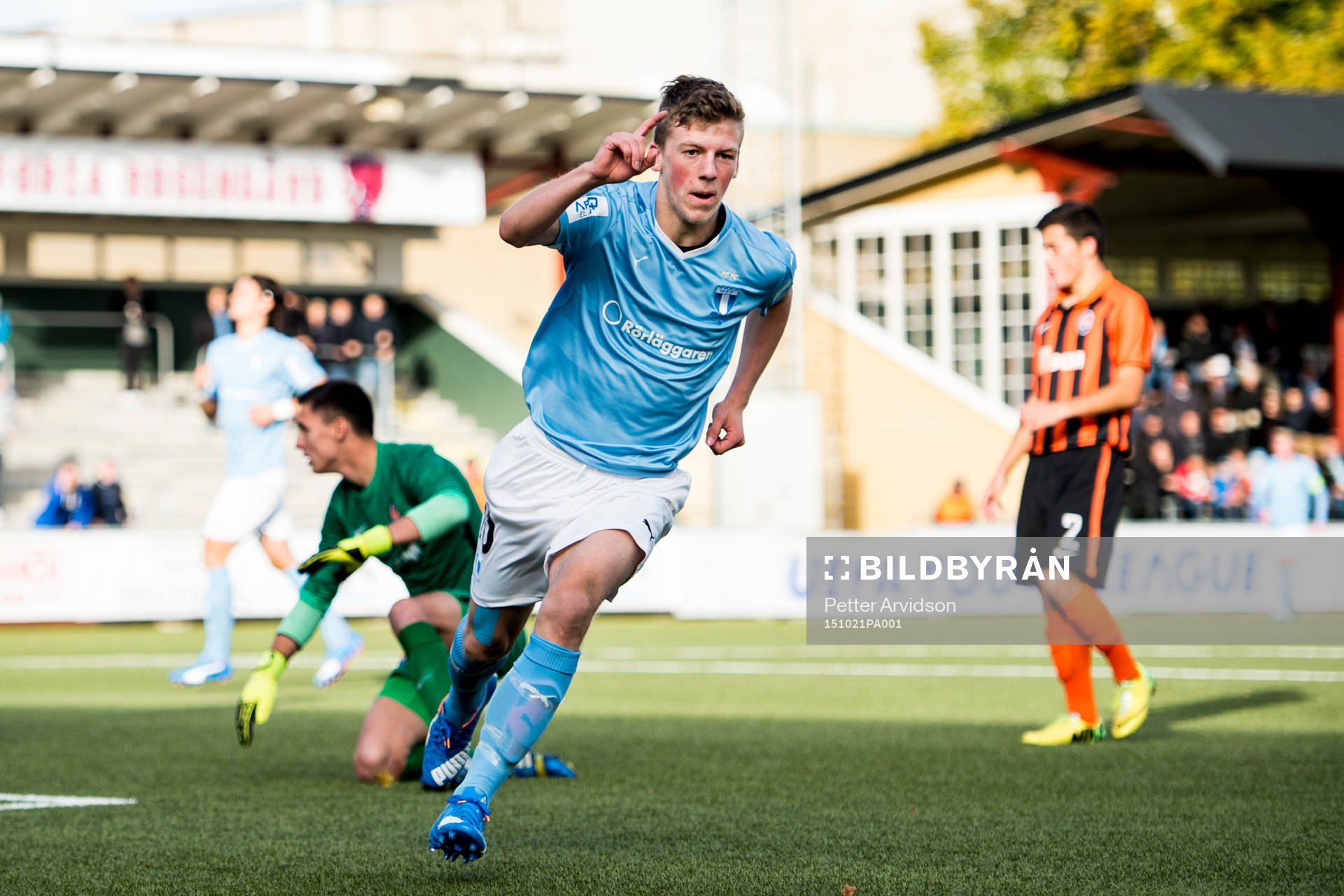 Malmö FFs Teddy Bergqvist jublar