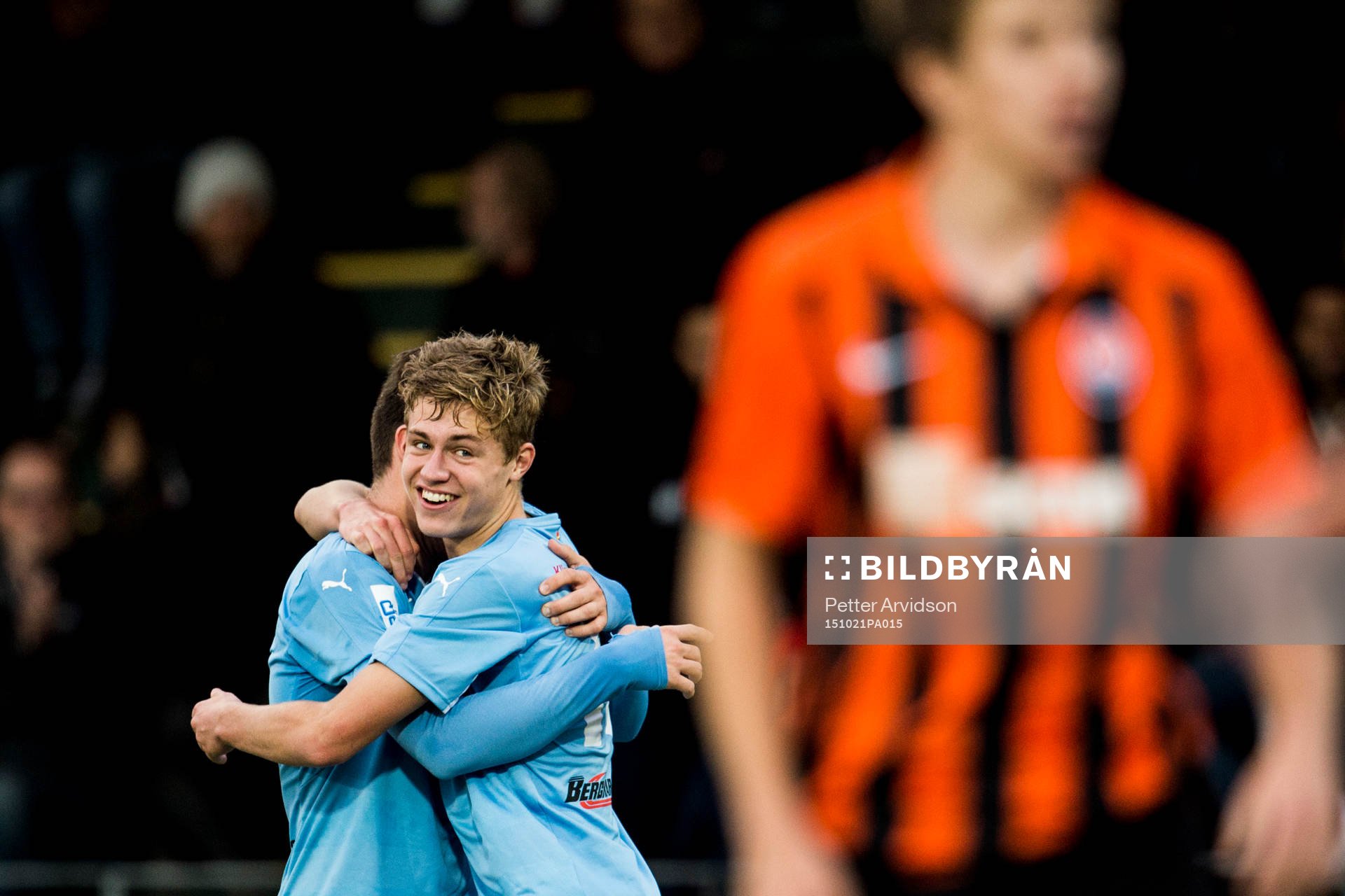 Malmö FFs Mattias Svanberg jublar