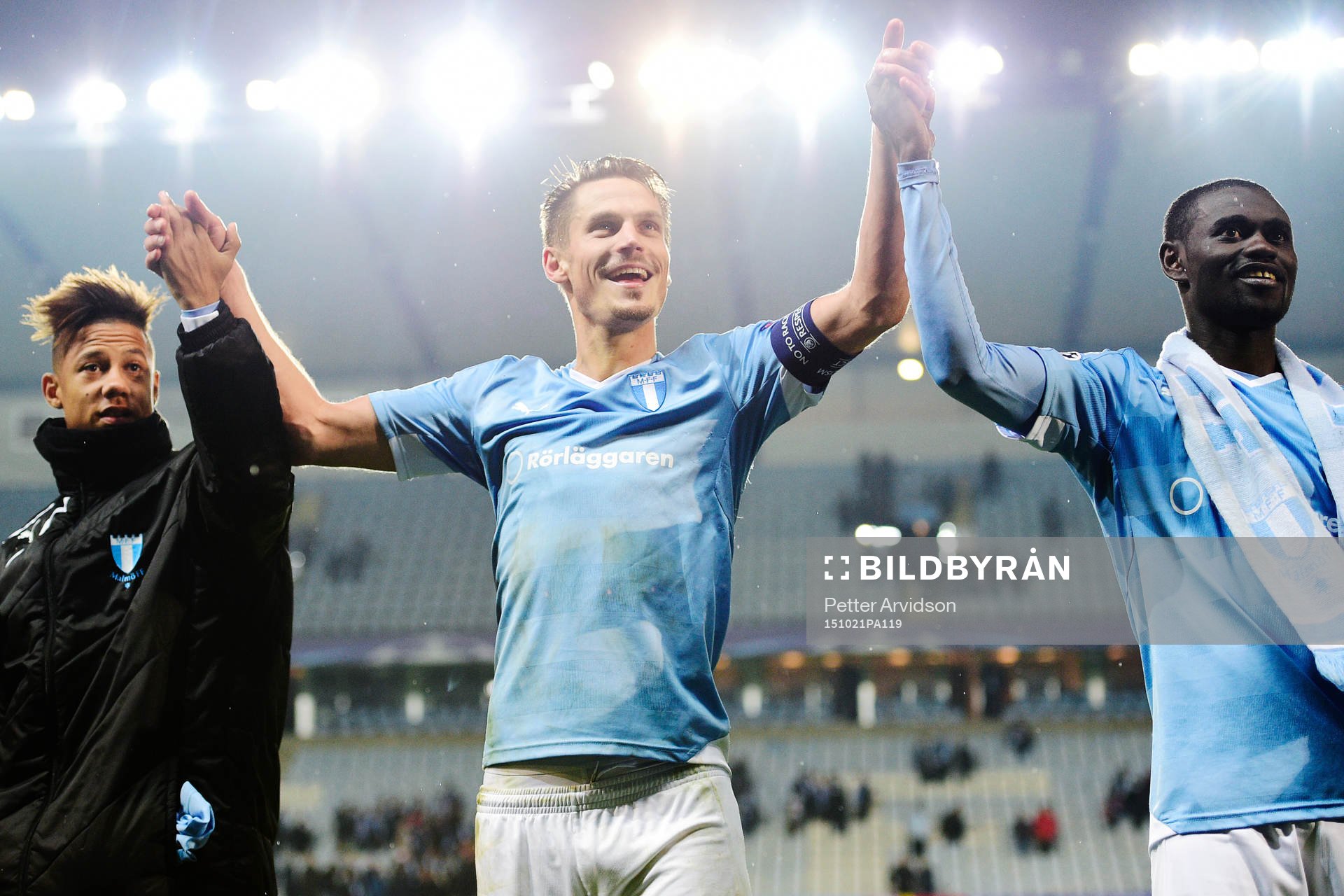 Malmö FFs  Markus Rosenberg jublar