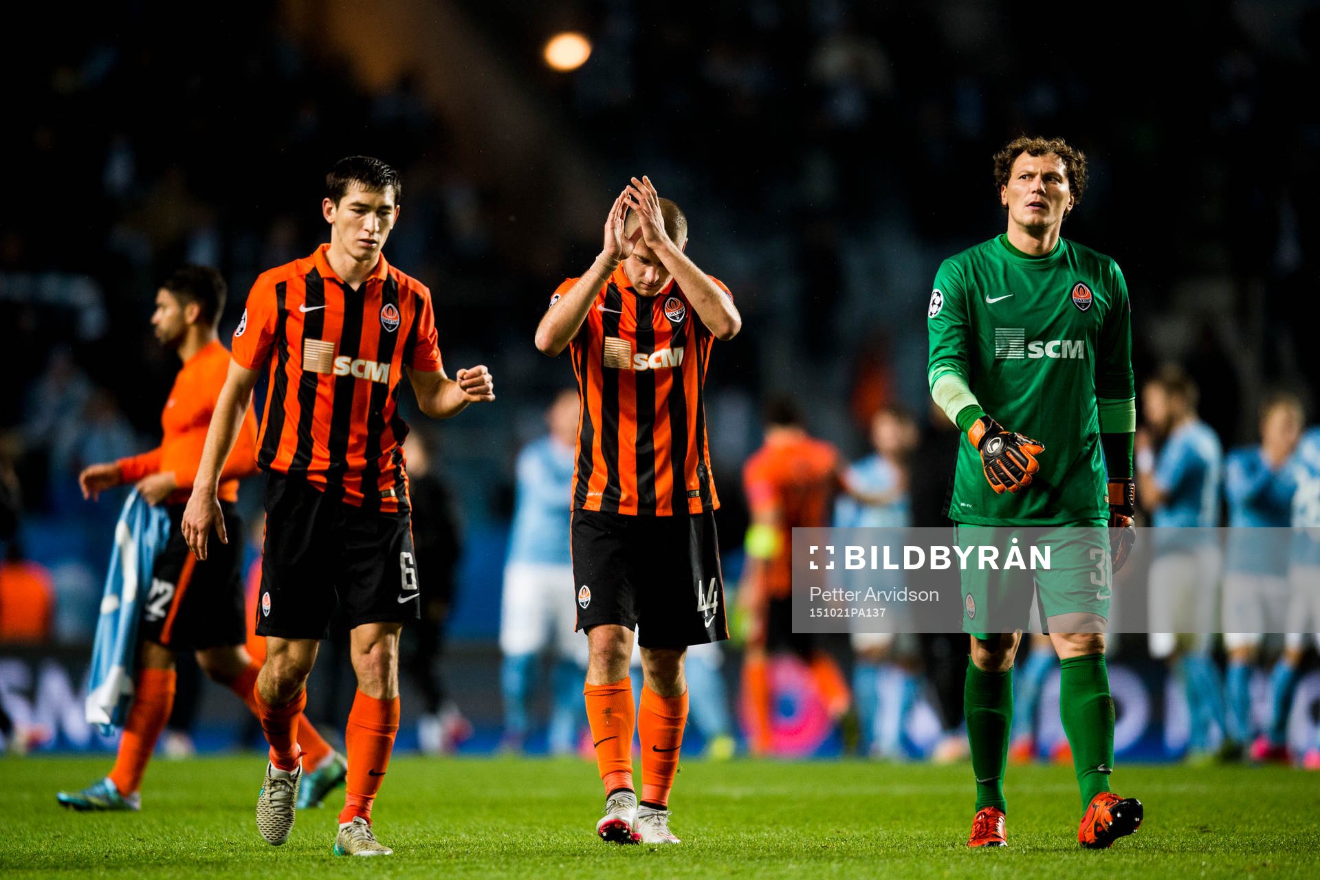 Shakhtar Donetsks Taras Stepanenko, Yaroslav Rakitskiy och