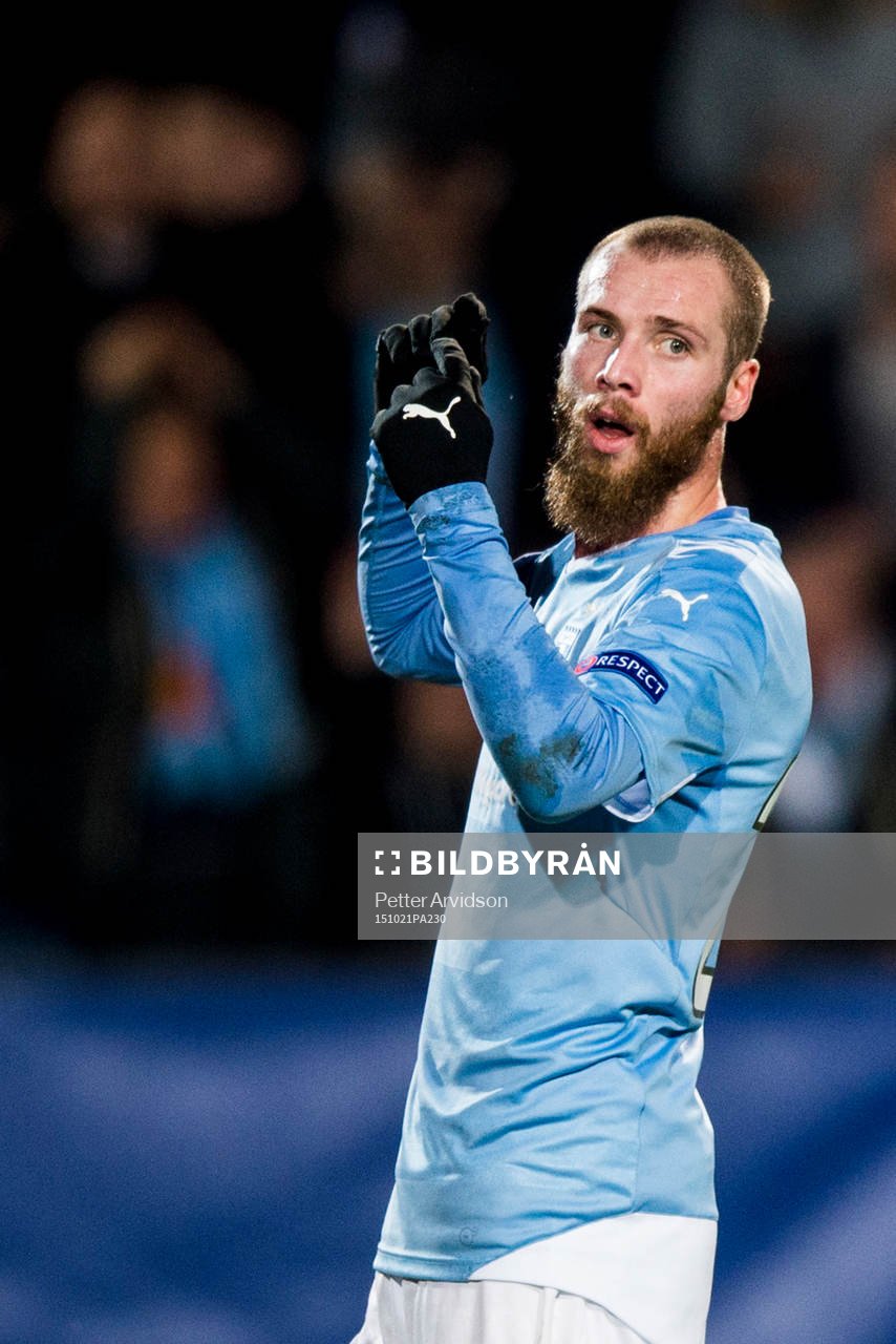 Malmö FFs Jo Inge Berget deppar