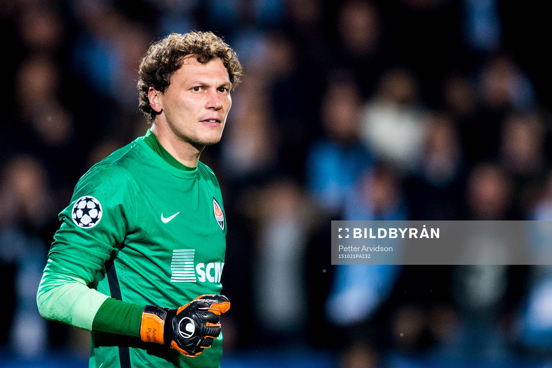 Shakhtar Donetsks målvakt Andriy Pyatov