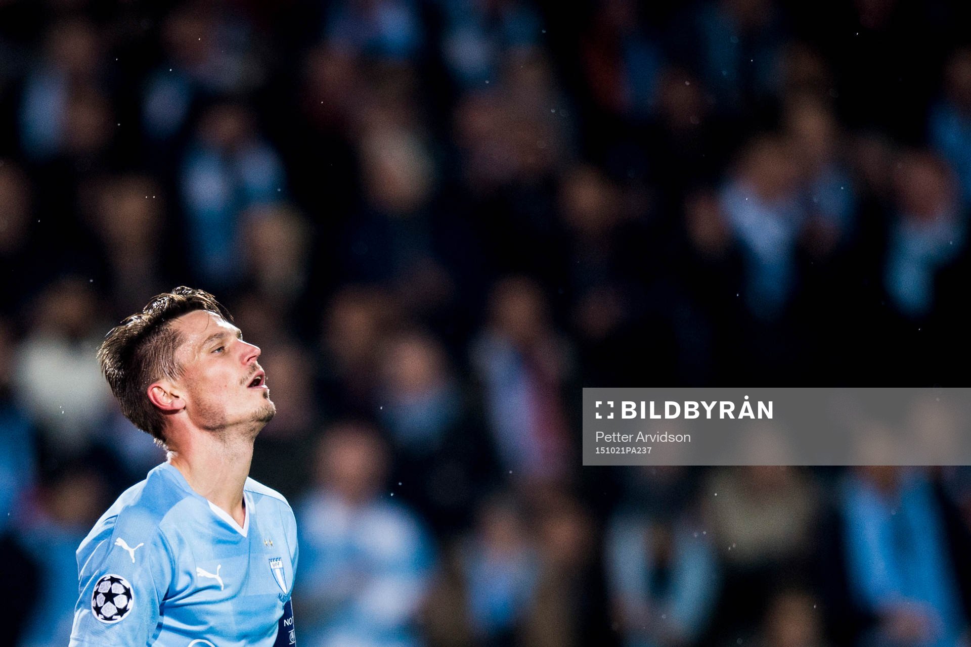 Malmö FFs Markus Rosenberg deppar