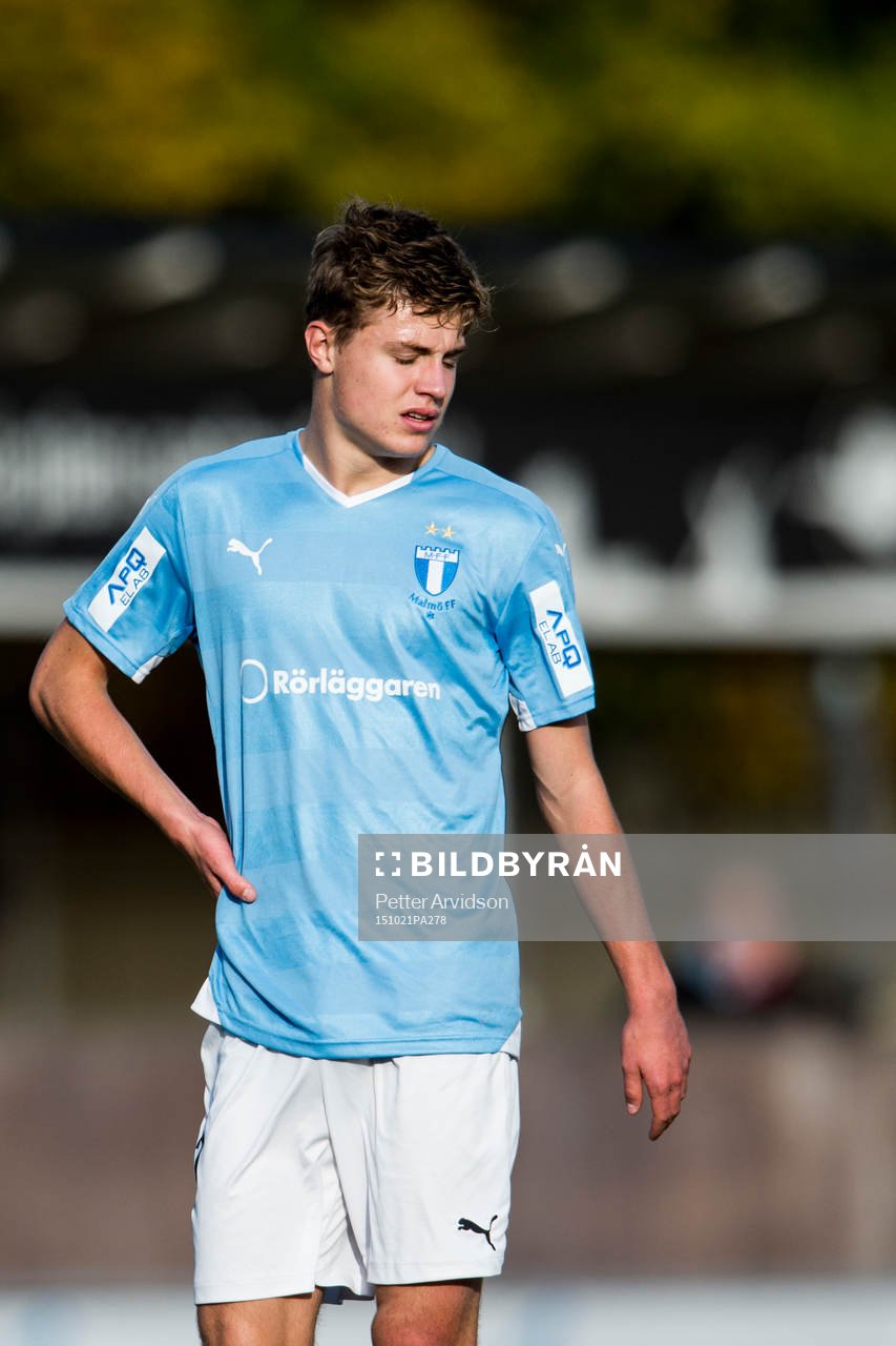 Malmö FFs Mattias Svanberg deppar