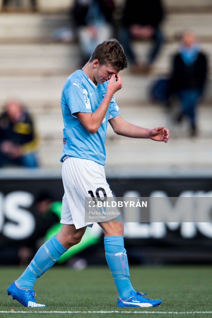 Malmö FFs Teddy Bergqvist deppar