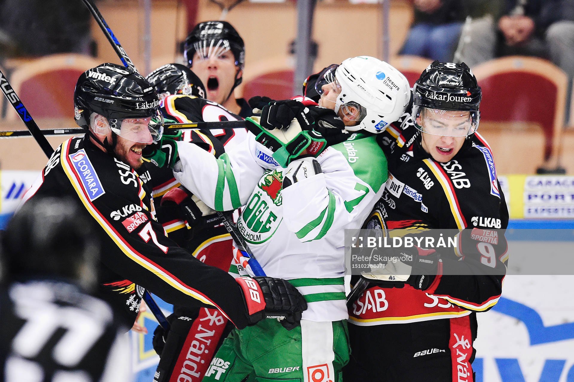 Luleås Jan Sandström och Johan Forsberg mot Rögles