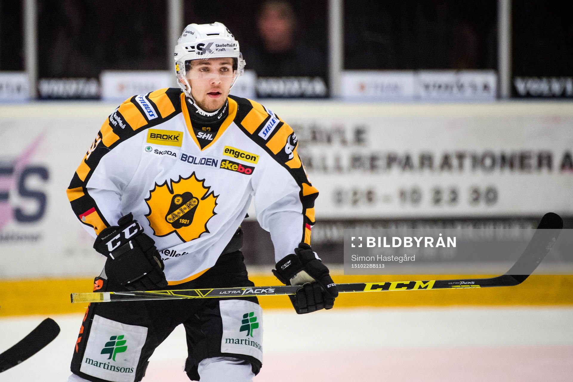 Skellefteås Arvid Lundberg jublar
