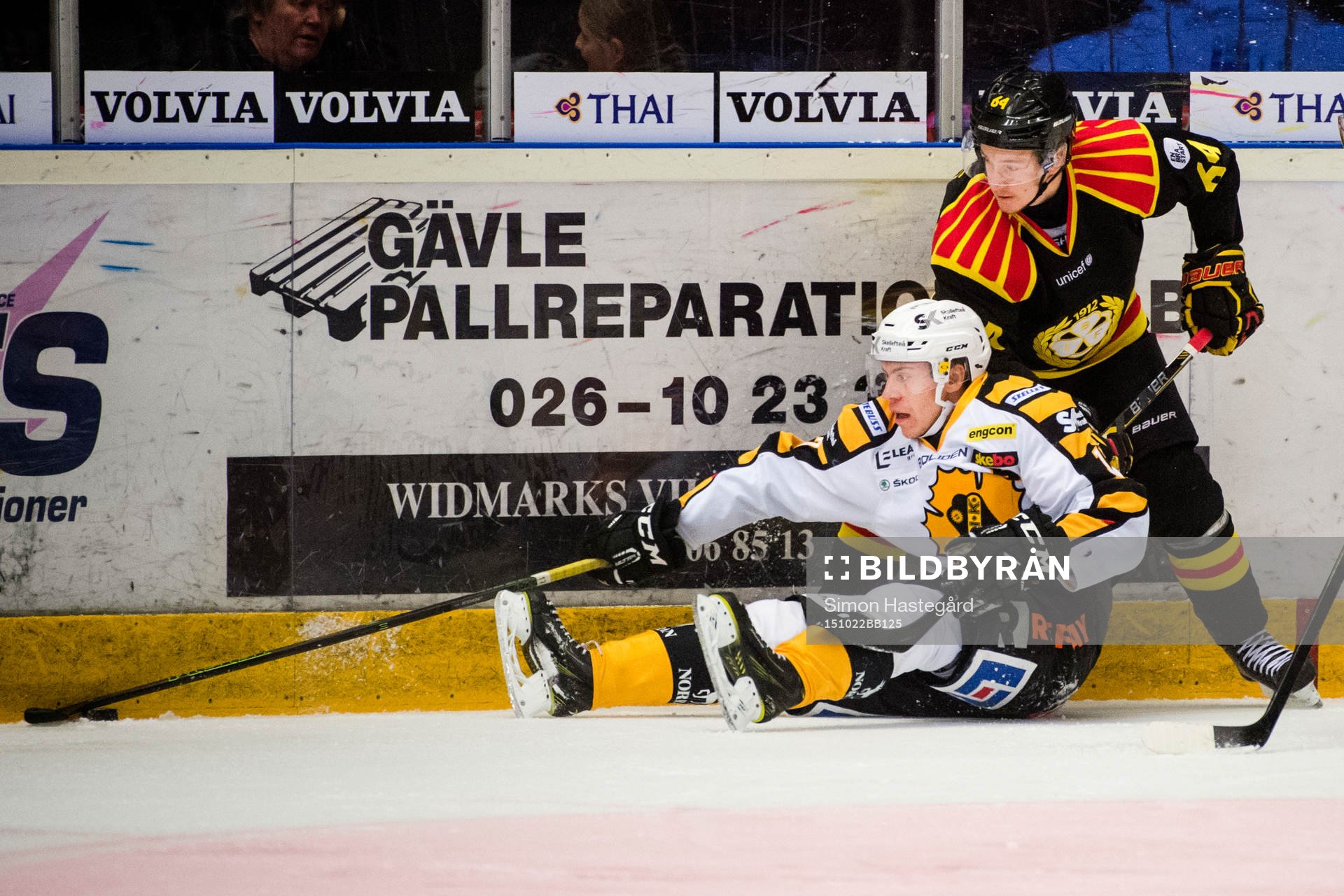 Skellefteås Pär Lindholm och Brynäs Jonathan Pudas