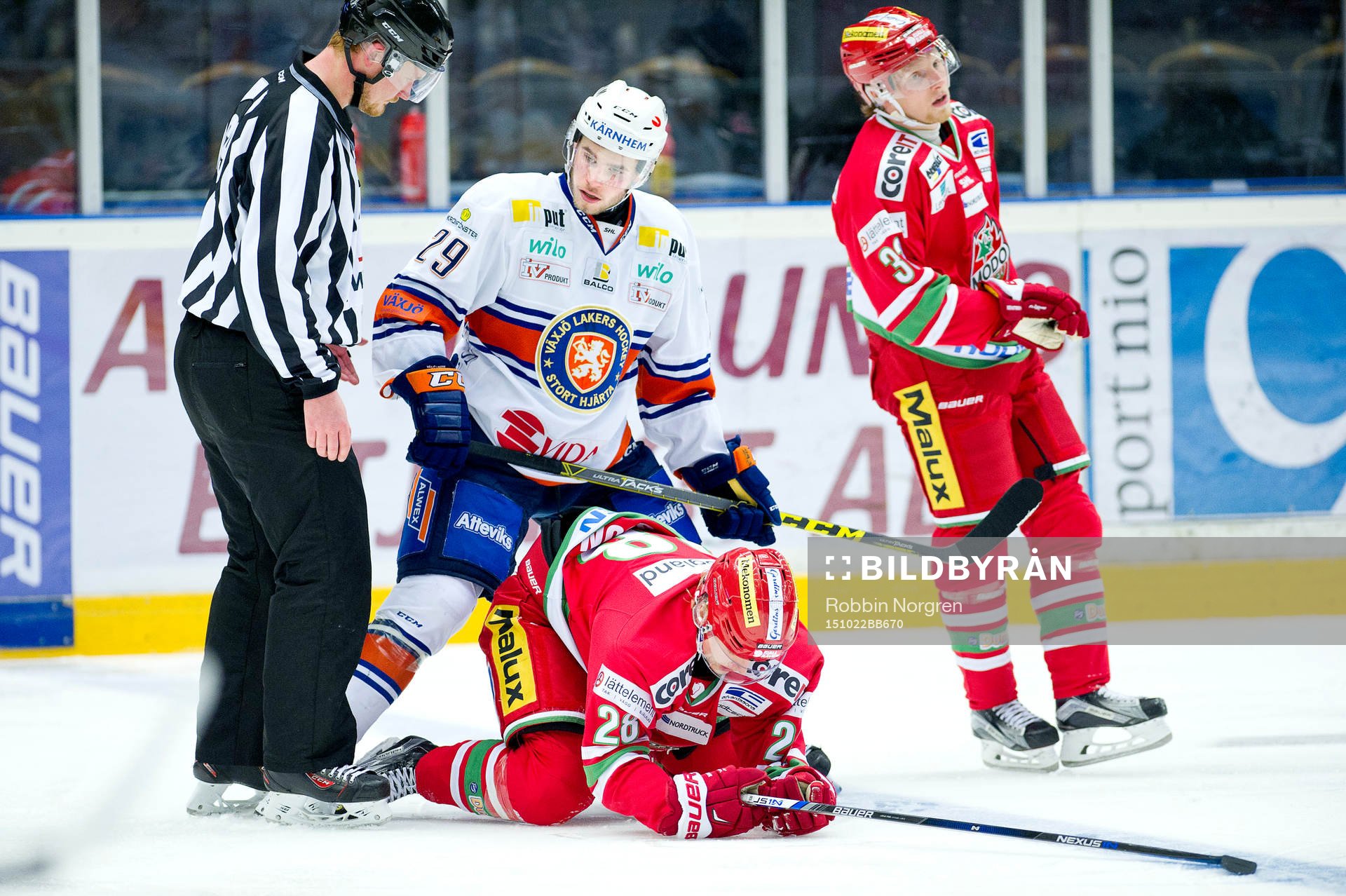 Växjös Robin Söderqvist, Modos Axel Ottosson och