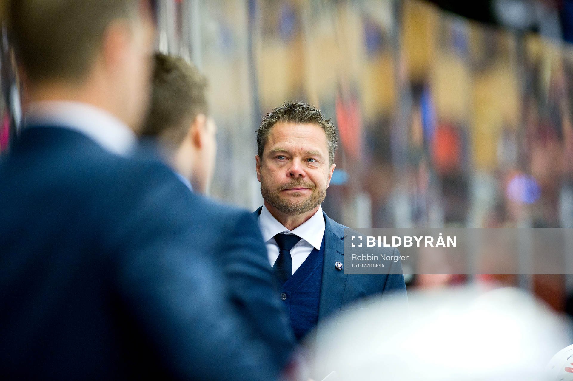 Växjös assisterande tränare Fredrik Hellgren