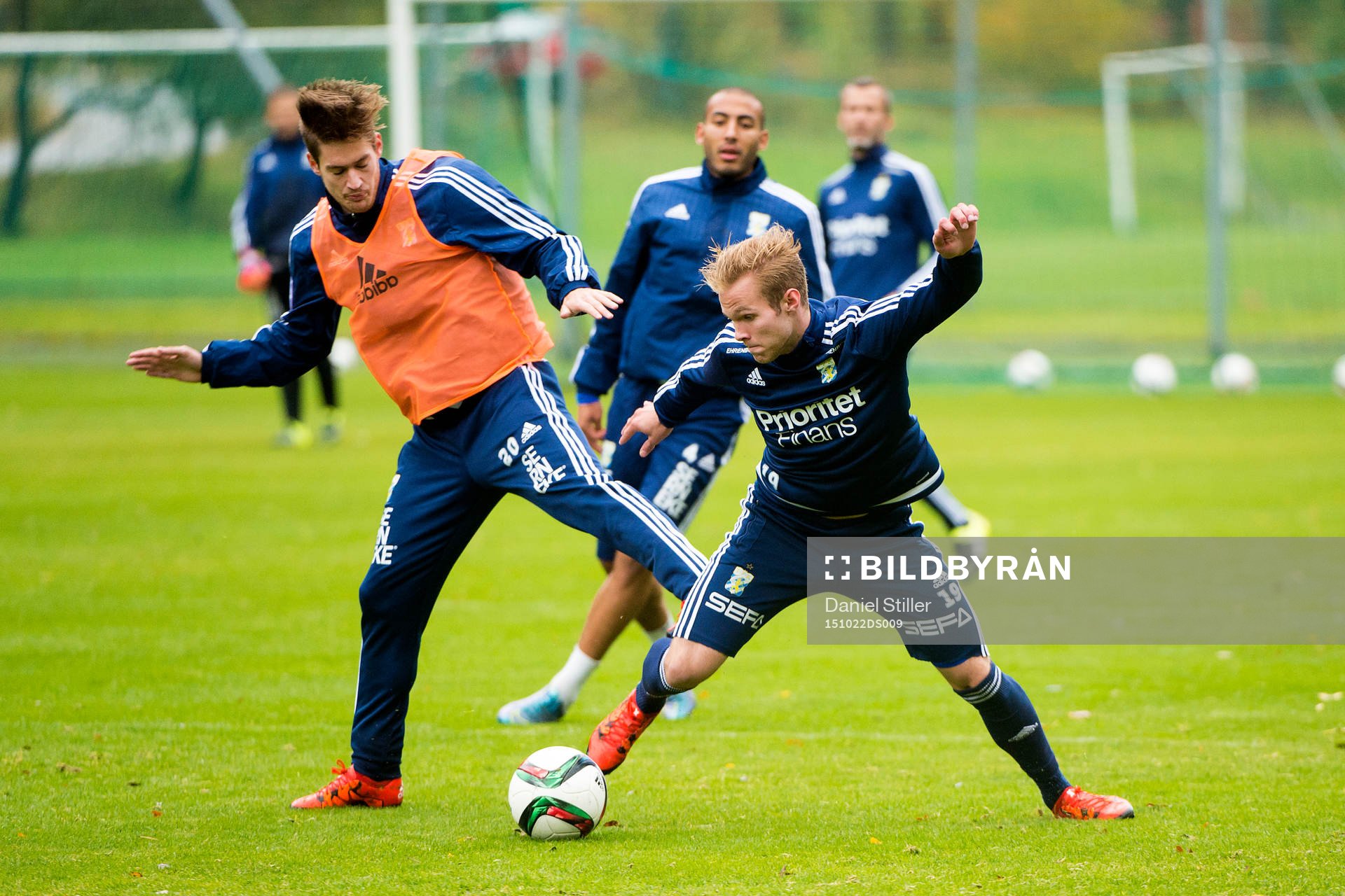 IFK Göteborgs Victor Sköld  och Gustav Engvall