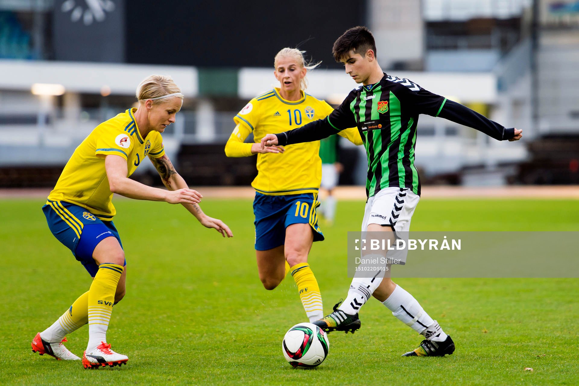 Gais Emin Grozdanic och Sveriges Nilla Fischer