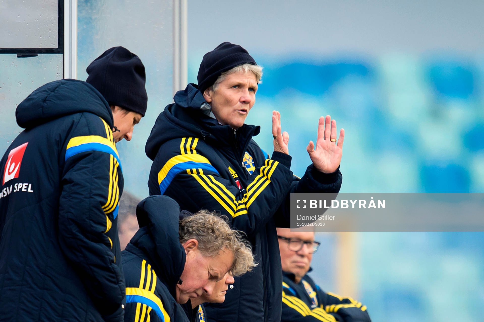 Sveriges Förbundskapten Pia Sundhage