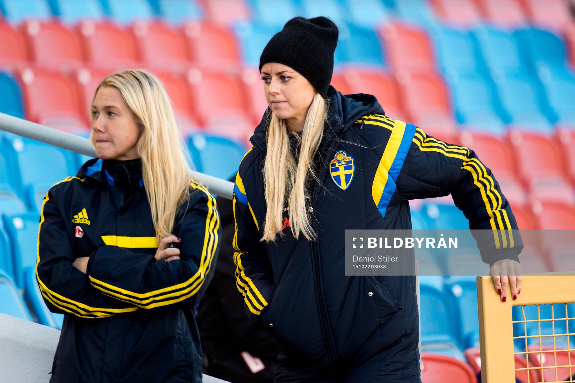 Sveriges Amanda Ilestedt är skadad och satt på läktaren