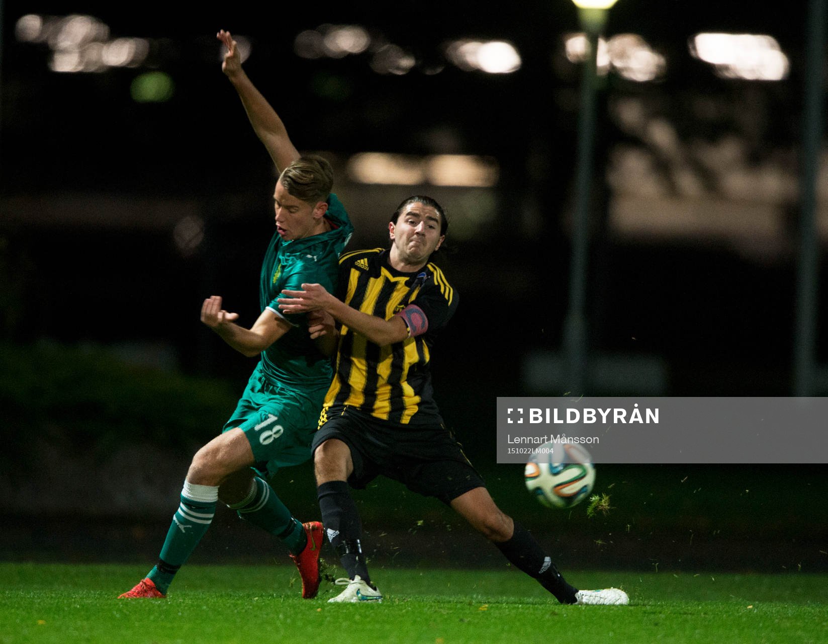 i kvalmatchen till juniorallsvenskan division 1 mellan IFK