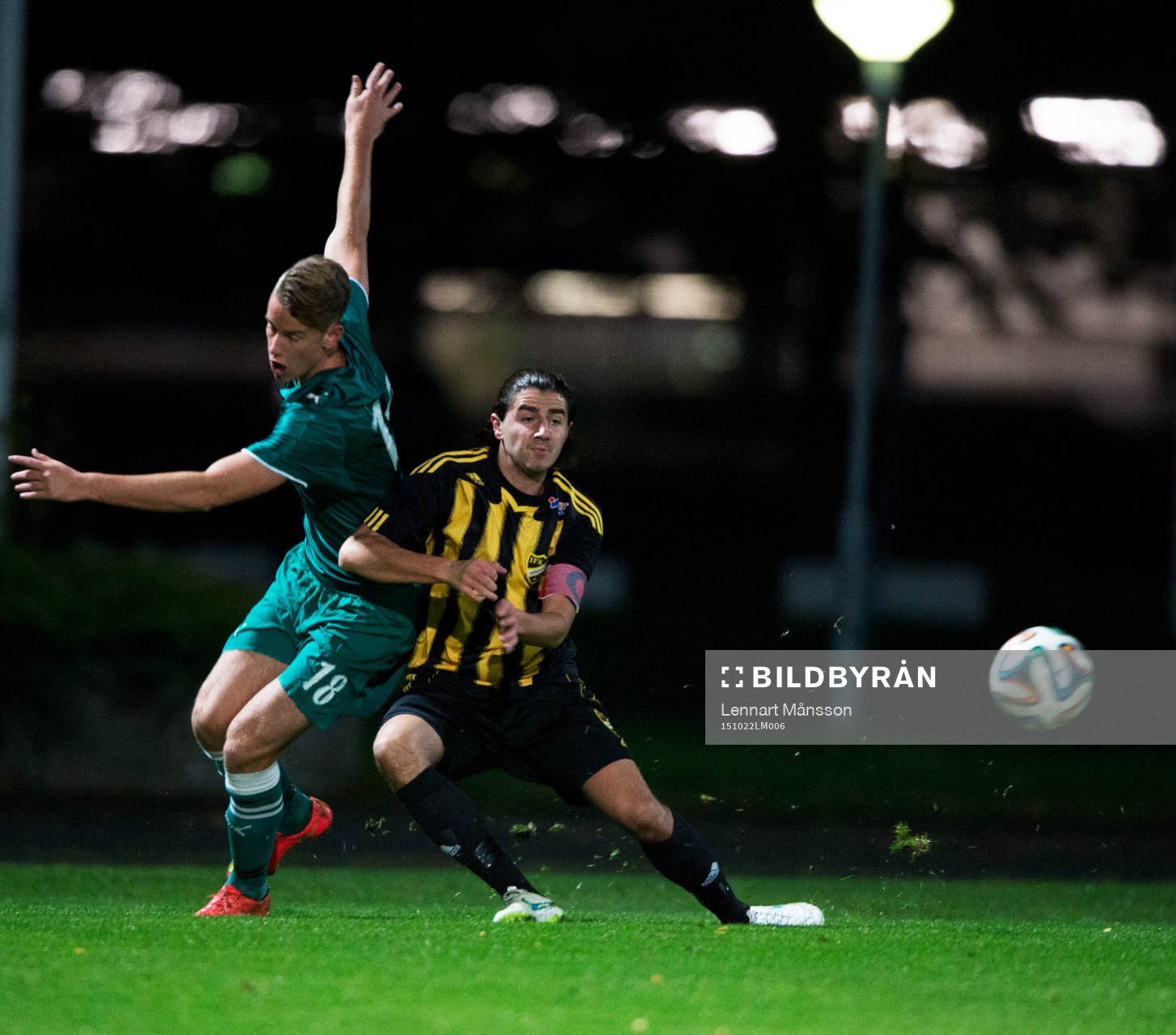 i kvalmatchen till juniorallsvenskan division 1 mellan IFK