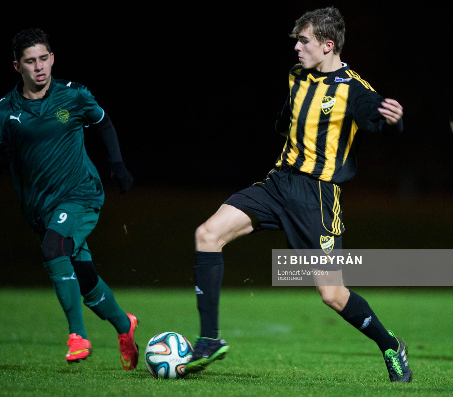 i kvalmatchen till juniorallsvenskan division 1 mellan IFK