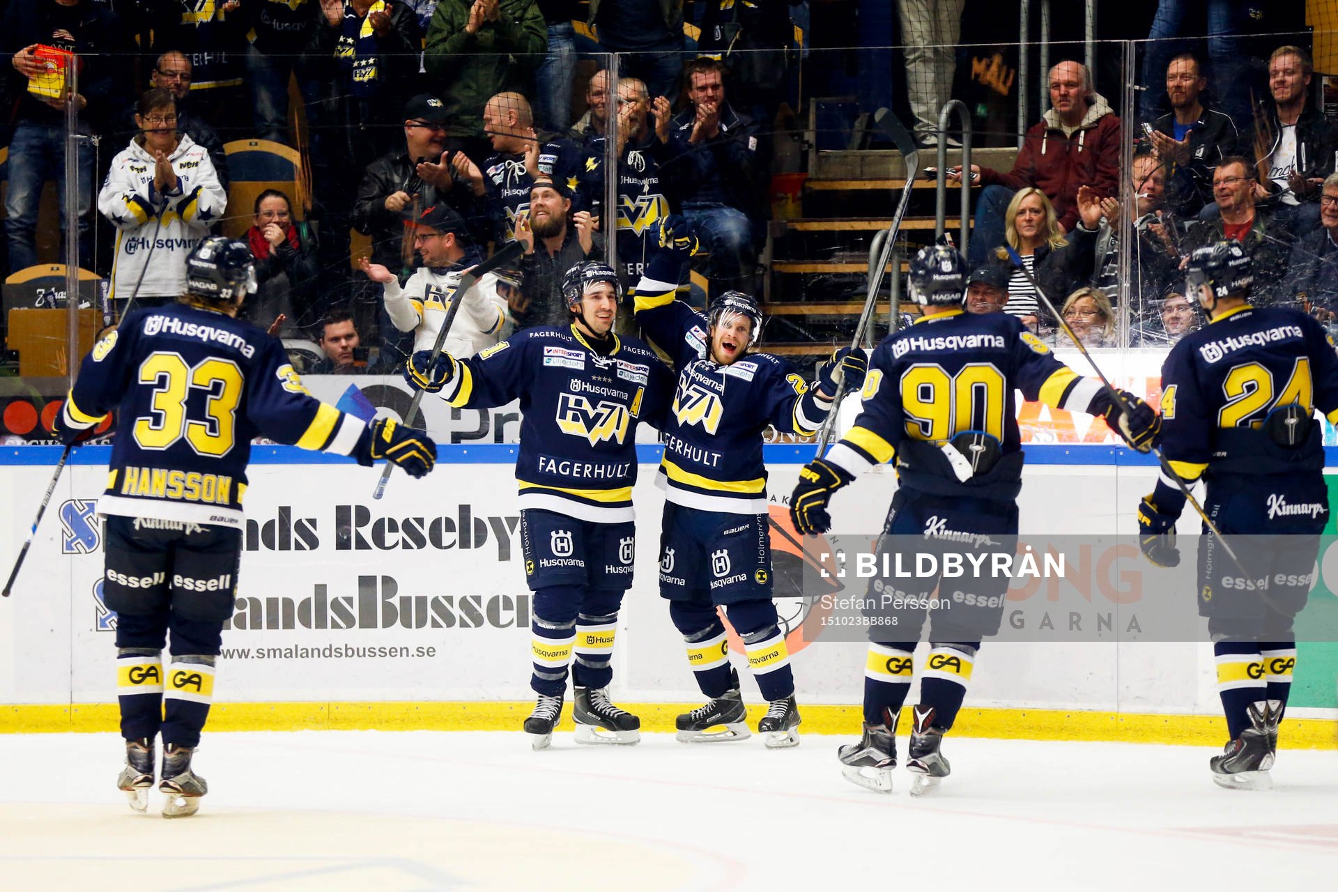 s Niklas Hansson, Chris Campoli, Mattias Tedenby, Ted