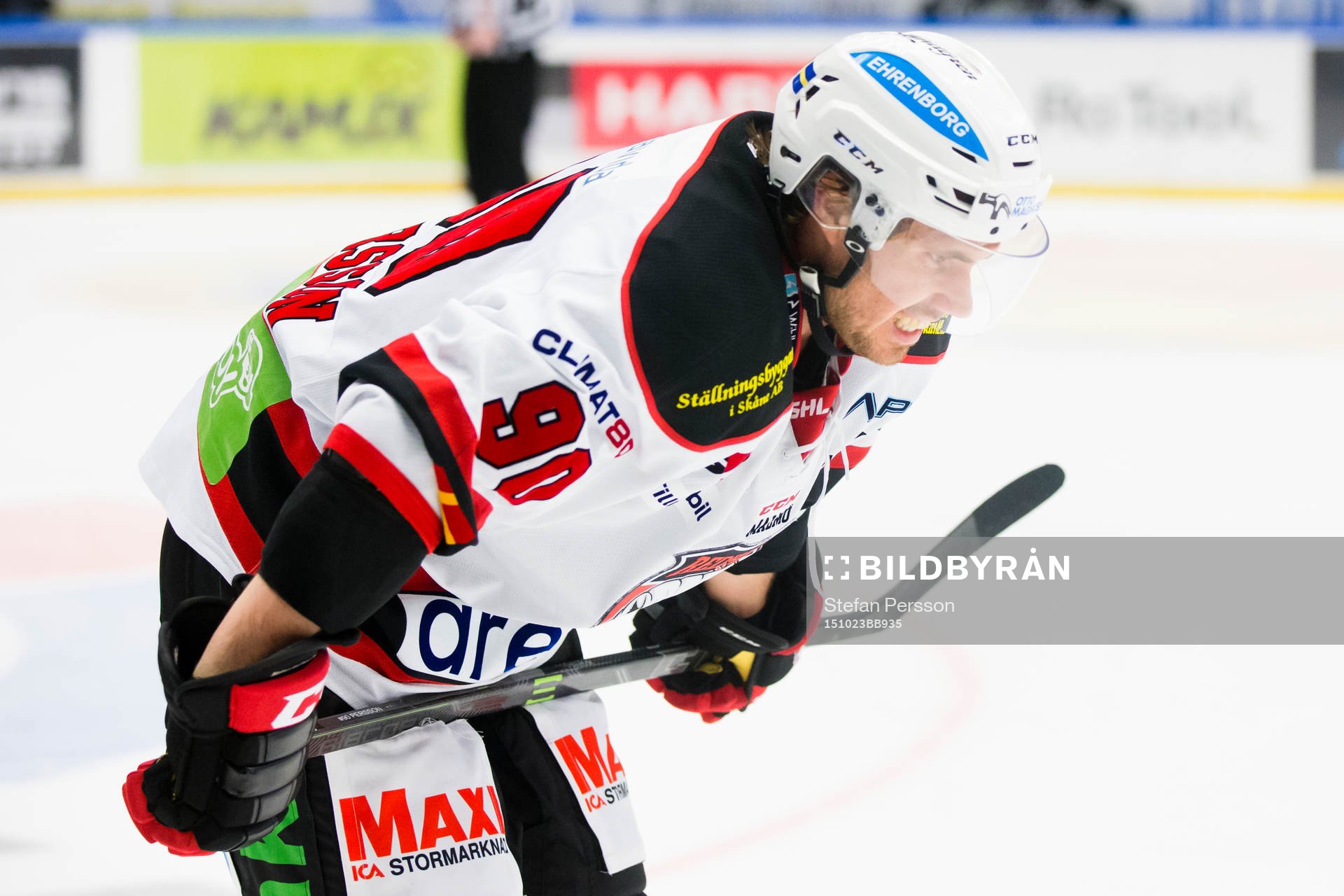 Malmö Redhawks Mattias Persson deppar