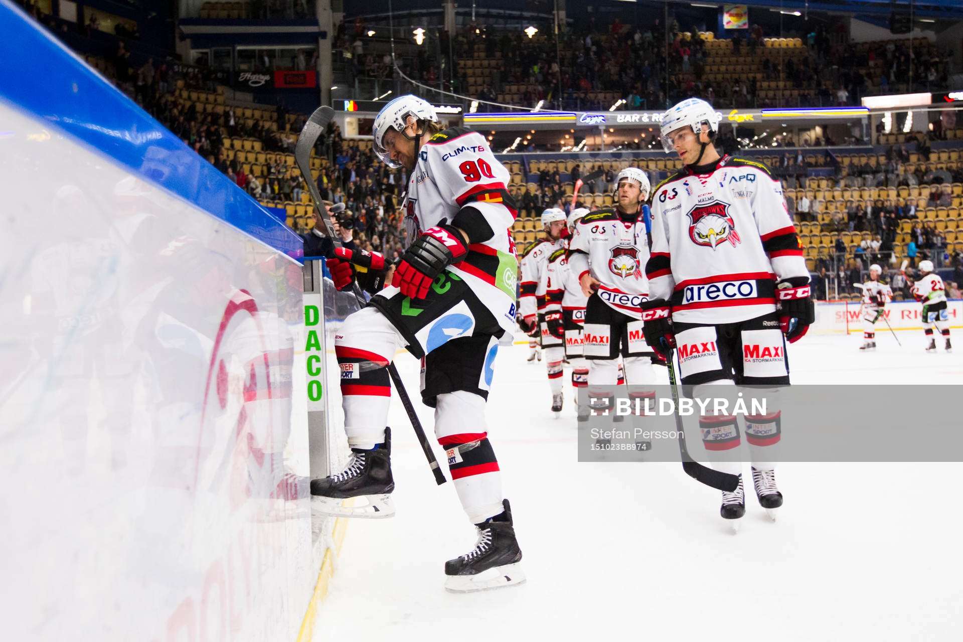 Malmö Redhawks Mattias Persson och Björn Svensson lämnar