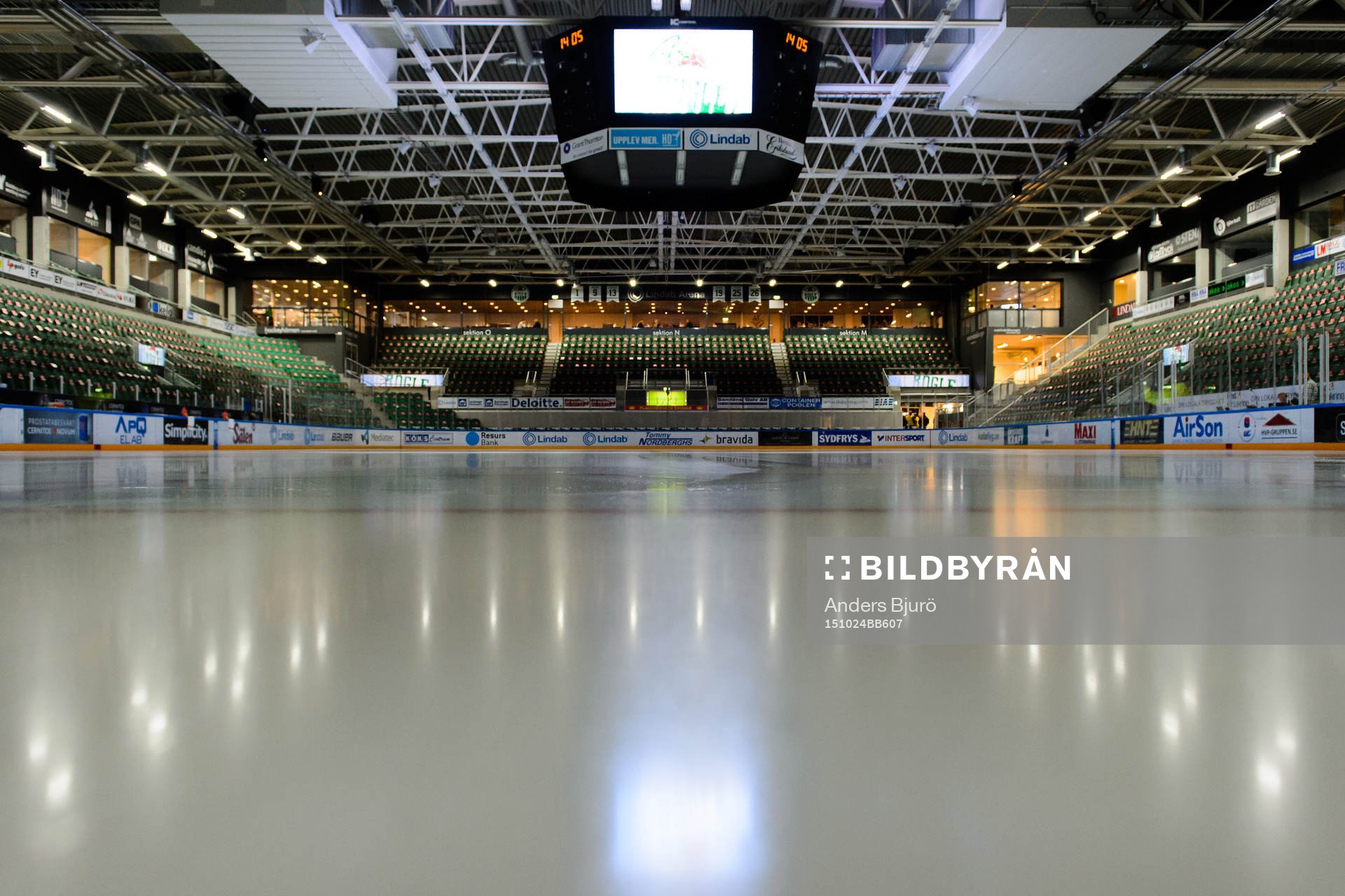 Interiör Lindab Arena