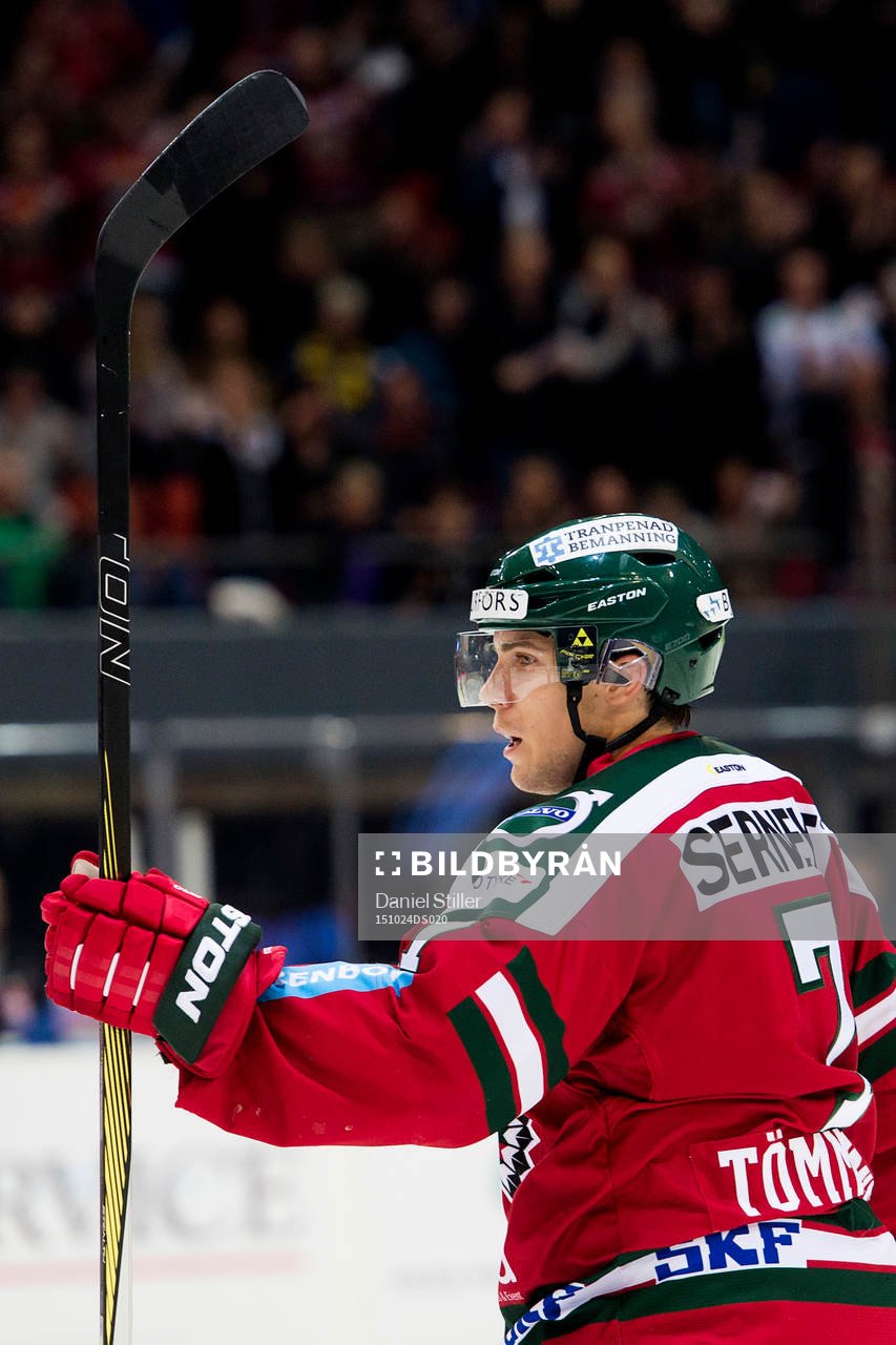 Frölundas Henrik Tömmernes jublar