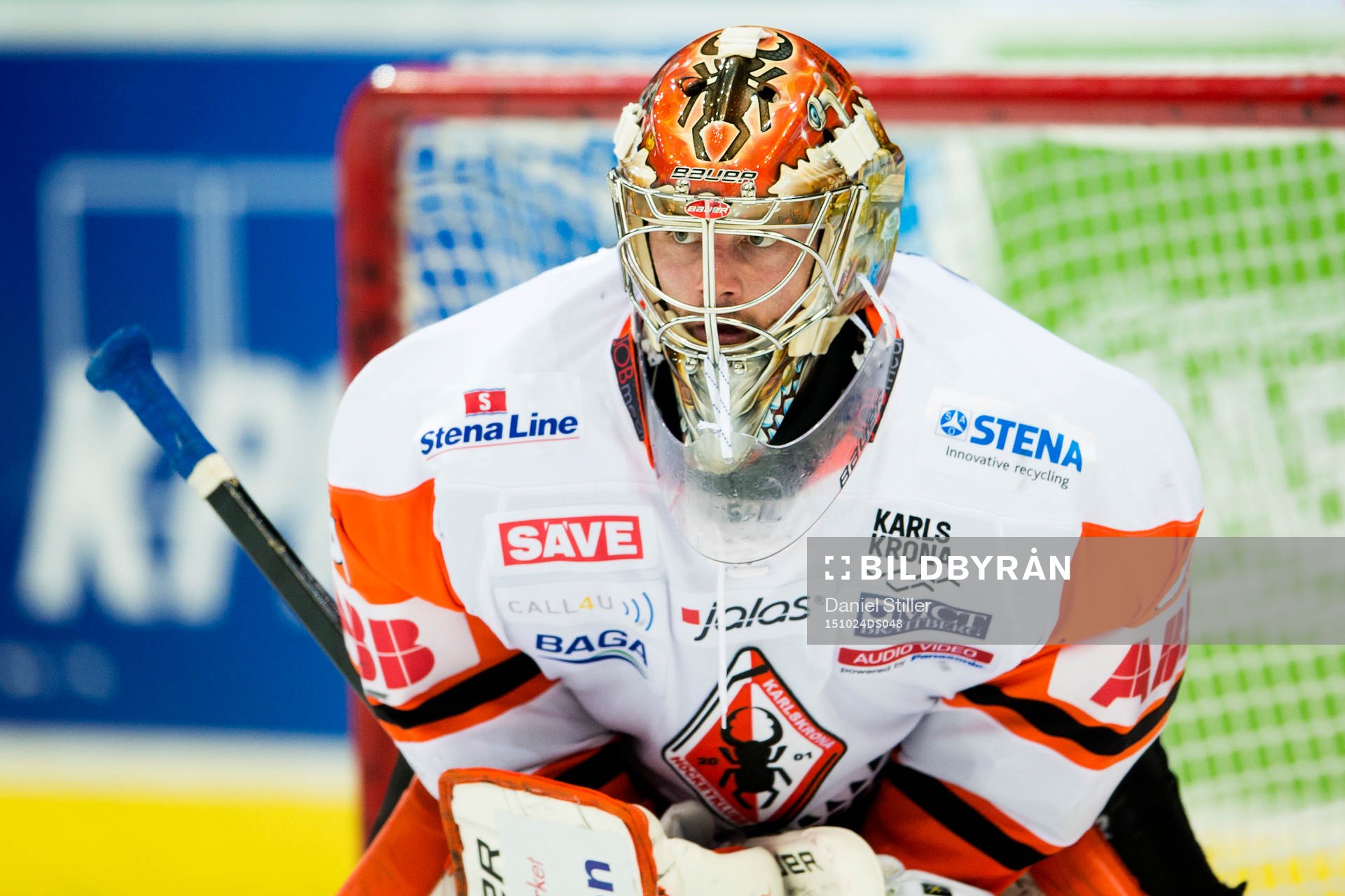 Karlskronas målvakt Patrick Galbraith