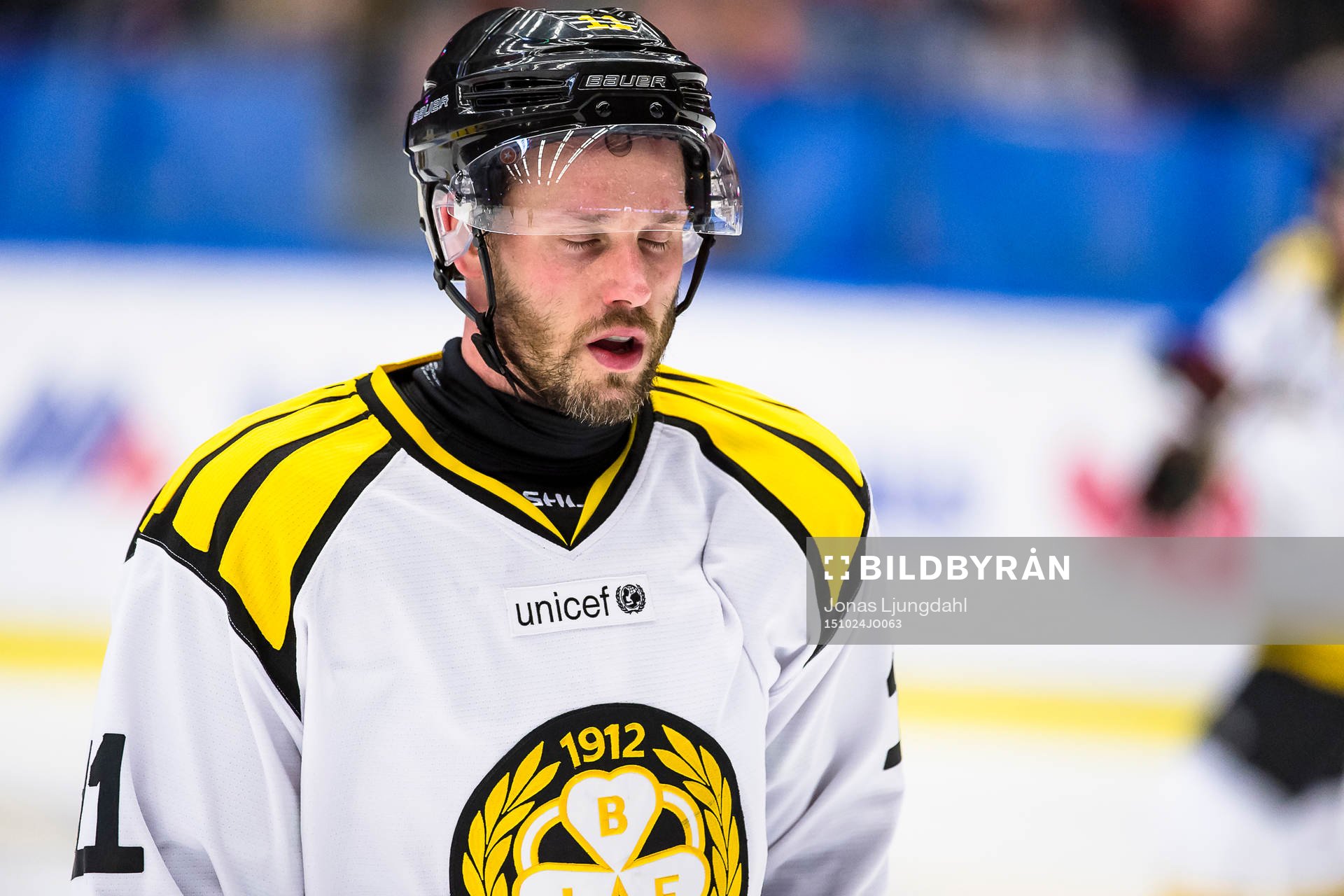 Brynäs Jesper Ollas blundar