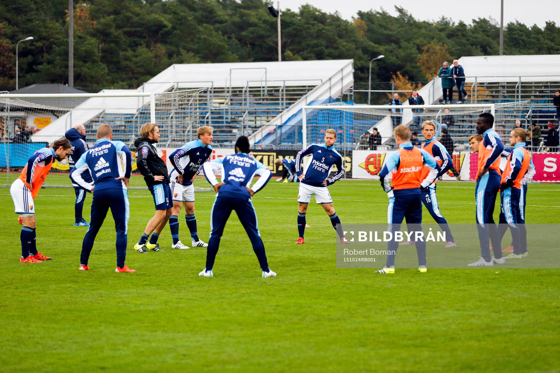 Djurgården värmer upp