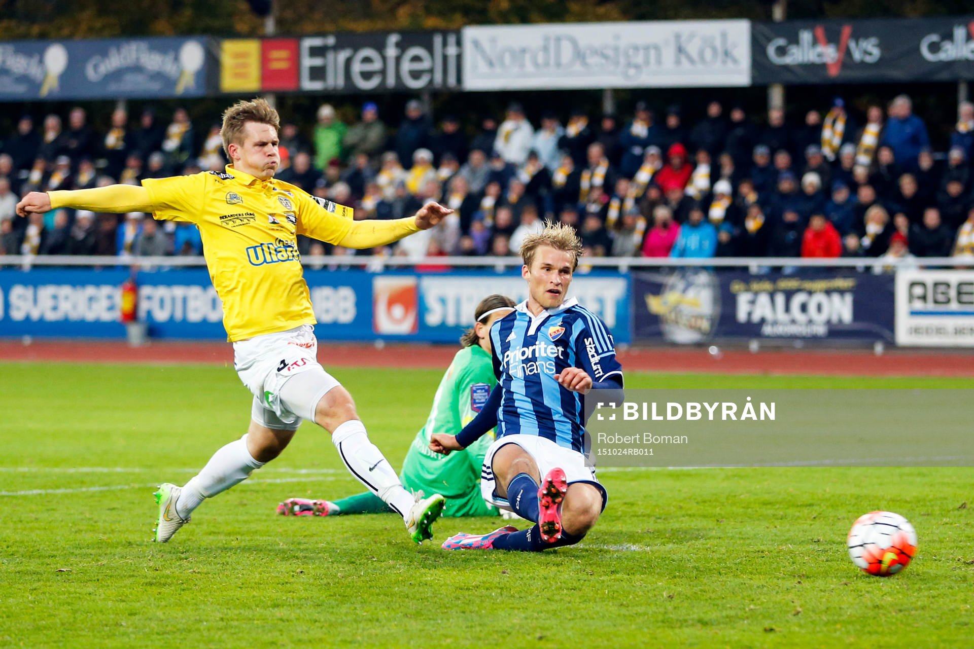 Djurgårdens Sebastian Andersson gör 0-2