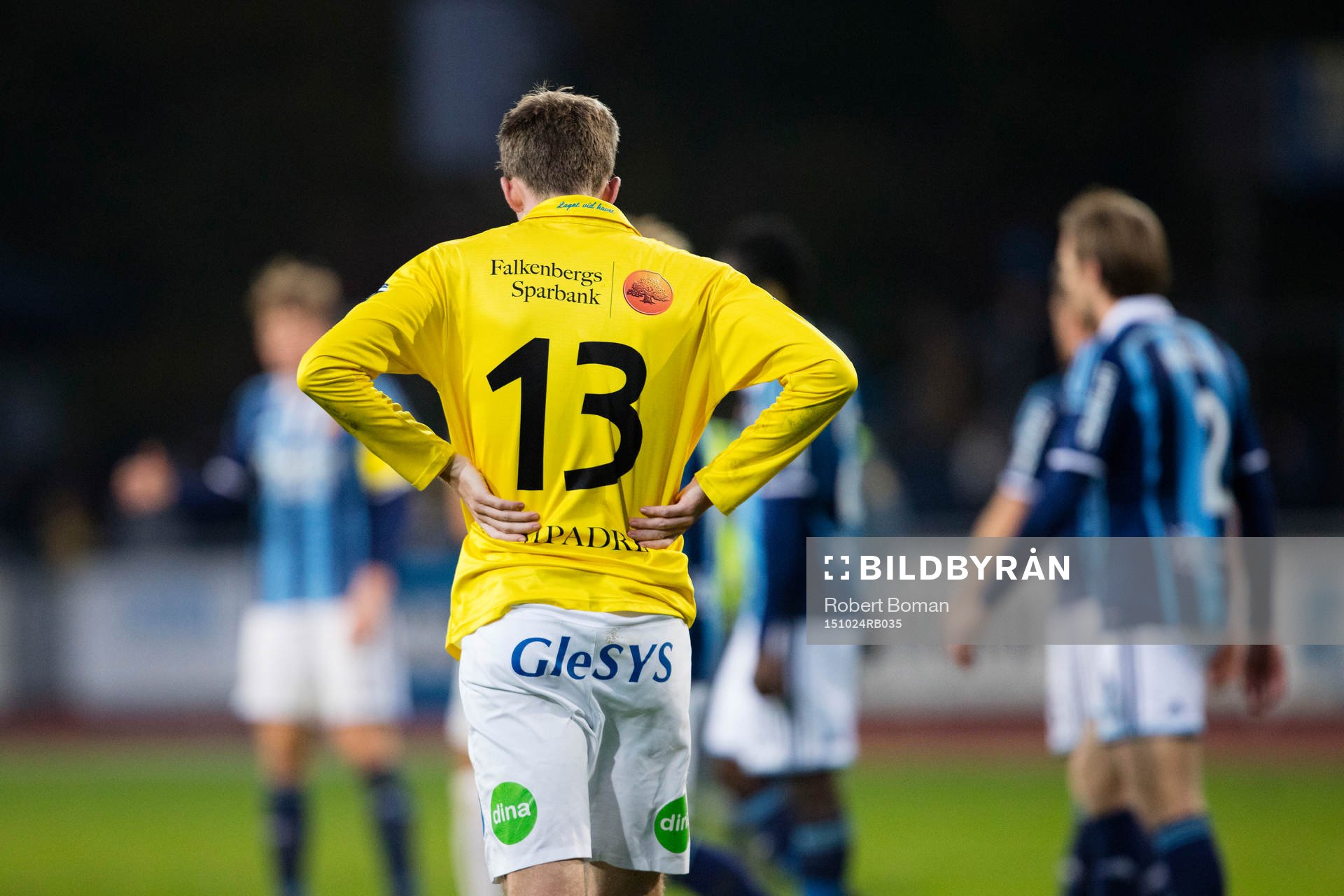 Falkenbergs Adam Eriksson deppar