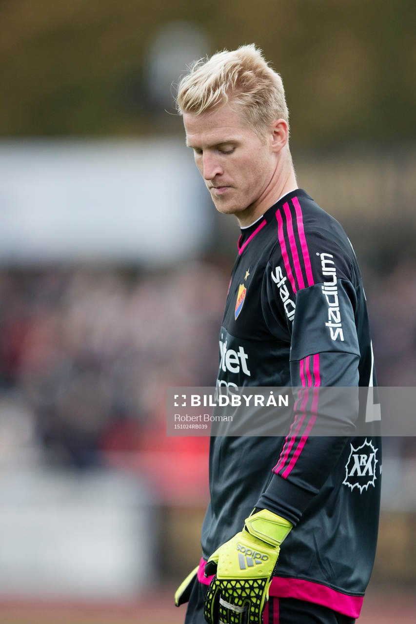 Djurgårdens målvakt Hampus Nilsson