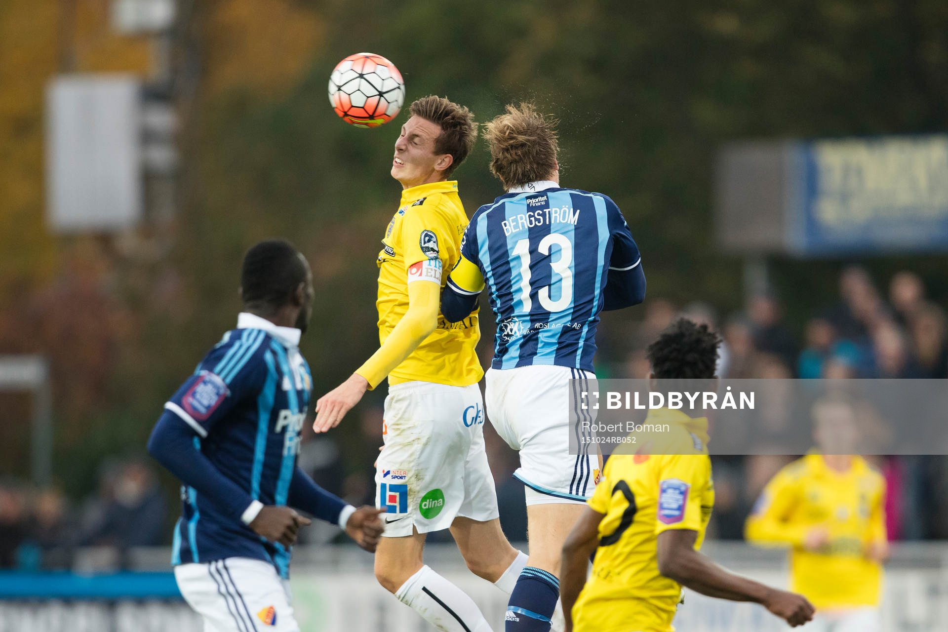 Falkenbergs Gustaf Nilsson och Djurgårdens Emil Bergström
