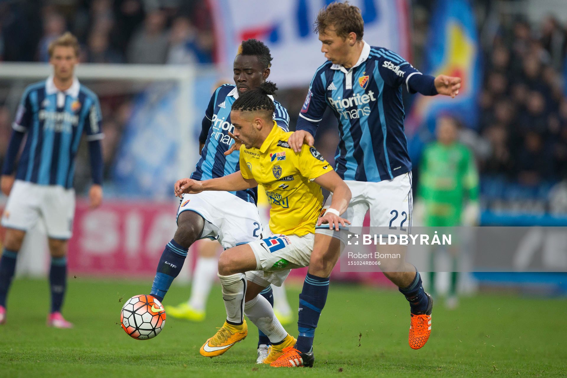 Djurgårdens Sam Johnsson och Falkenbergs Alexander