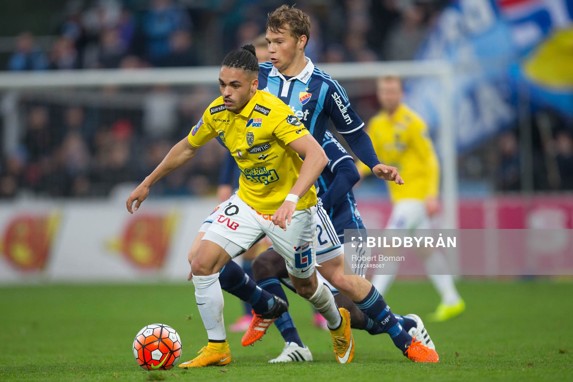 Falkenbergs Alexander Jakobsen och Djurgårdens Jesper