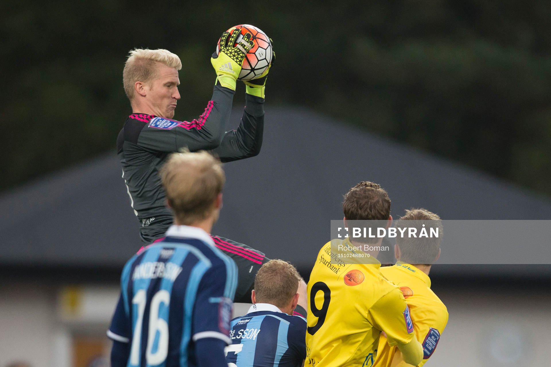 Djurgårdens målvakt Hampus Nilsson