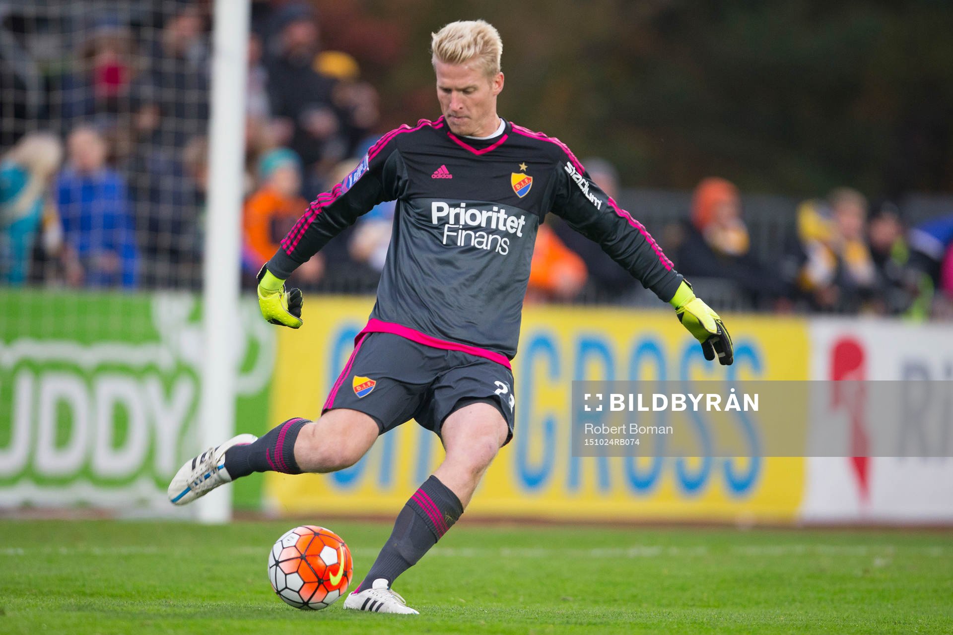 Djurgårdens målvakt Hampus Nilsson