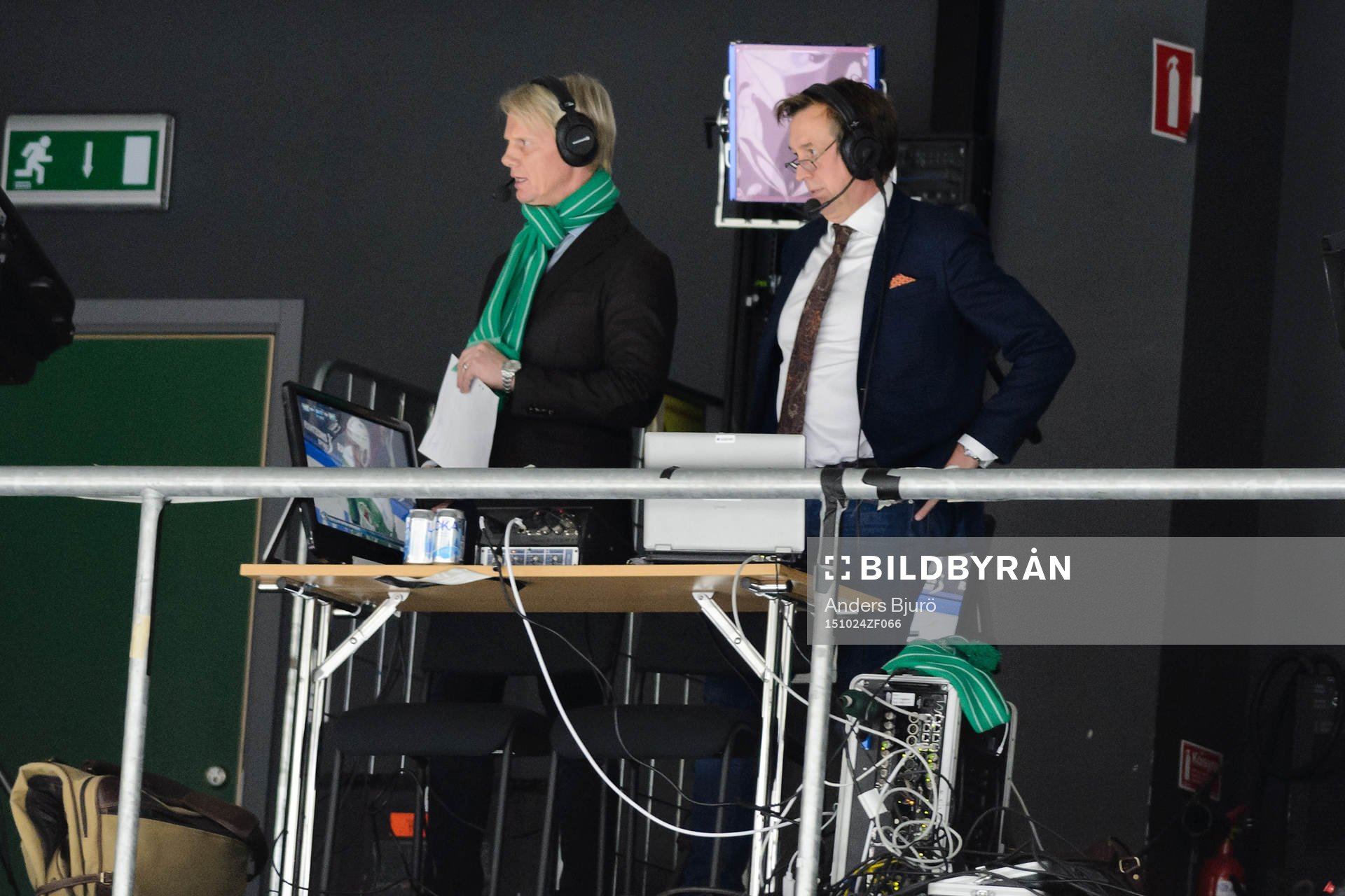 Cmores Niklas Wikegård och Åke Unger