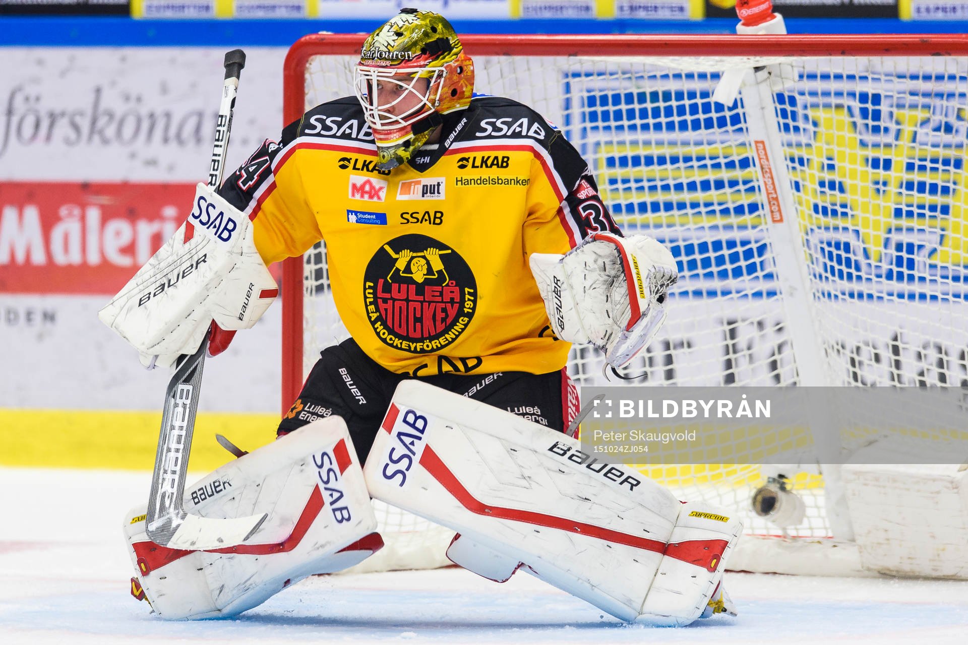 Luleås målvakt Joel Lassinantti