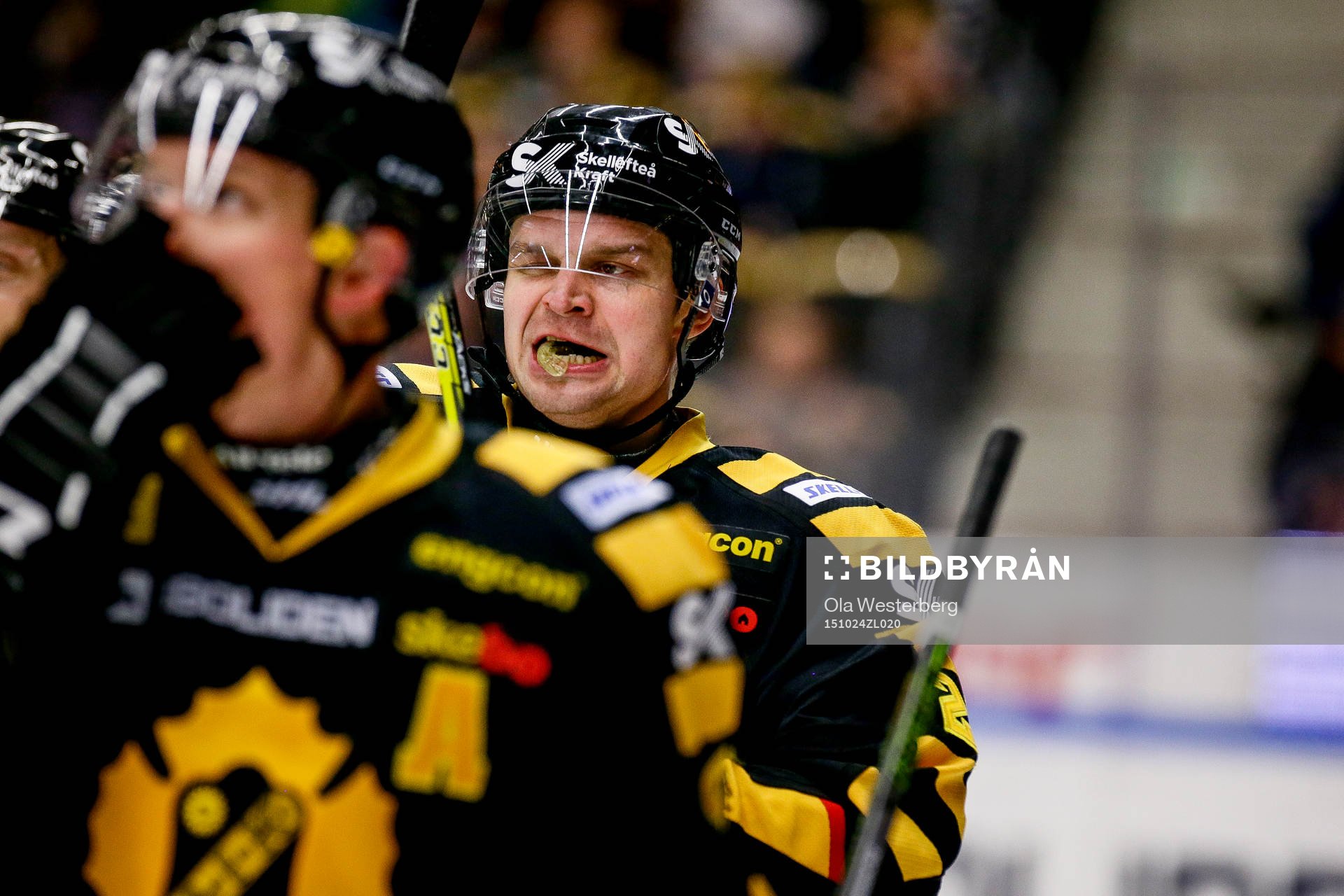 Skellefteås Janne Pesonen jublar