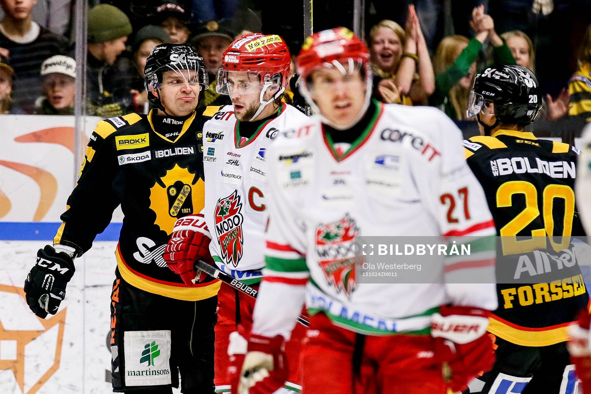 Skellefteås Janne Pesonen jublar