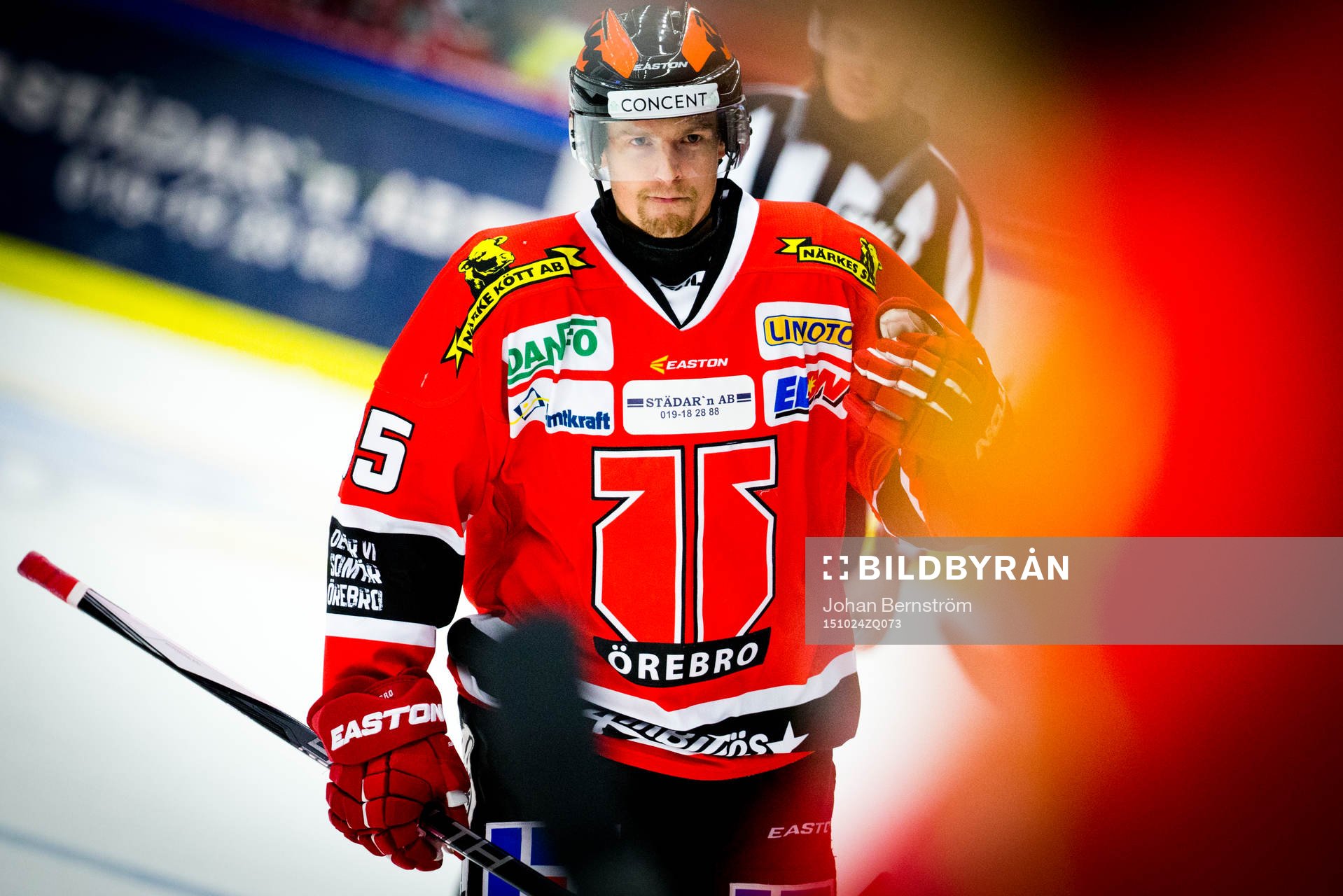 Örebros Kalle Olsson gör 5-2 och jublar